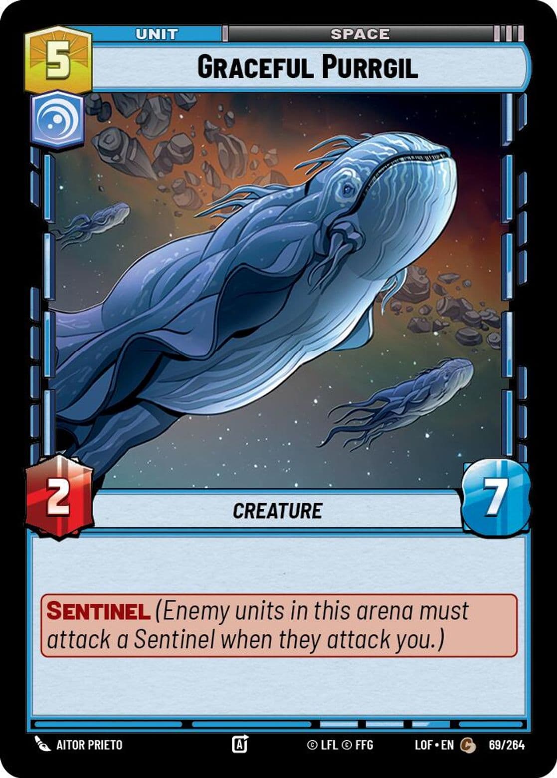 Graceful Purrgil, Standard