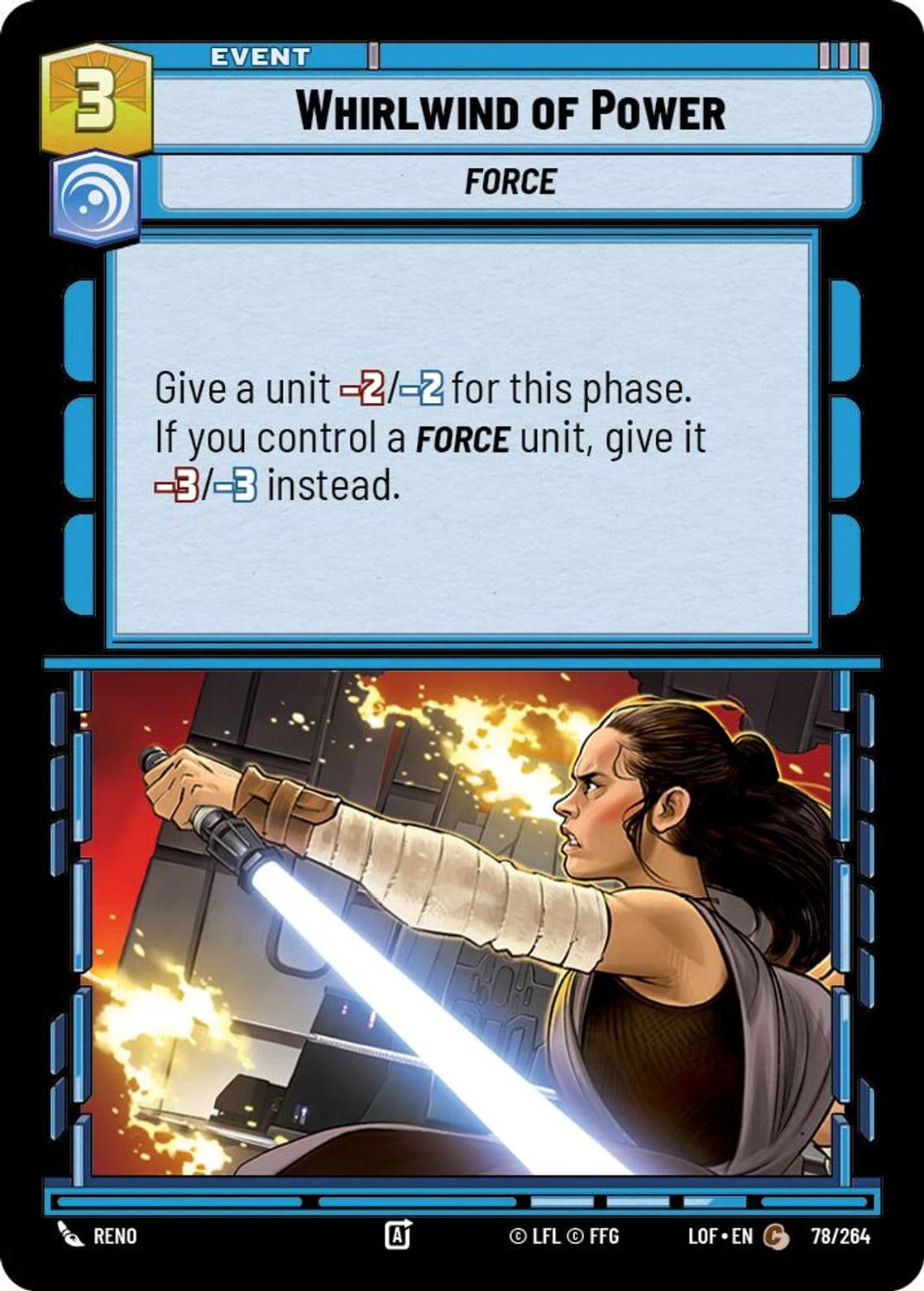Whirlwind of Power, Standard