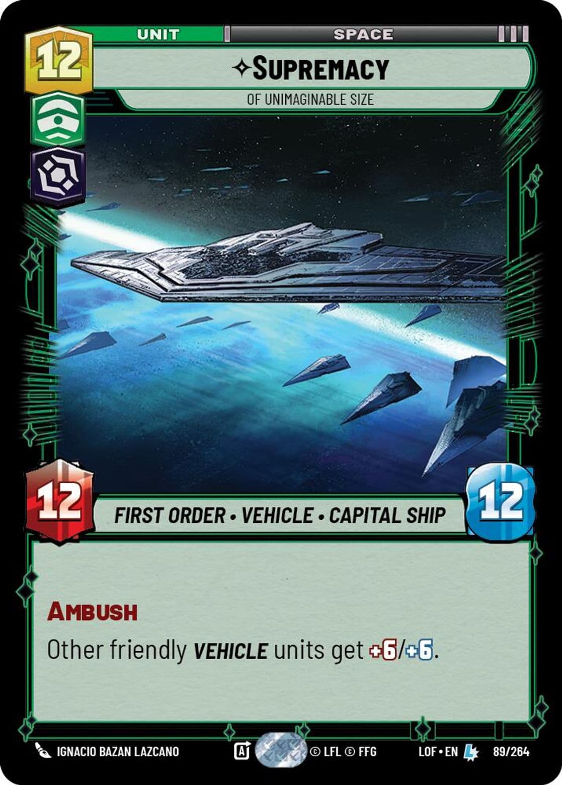 Supremacy, Of Unimaginable Size, Standard