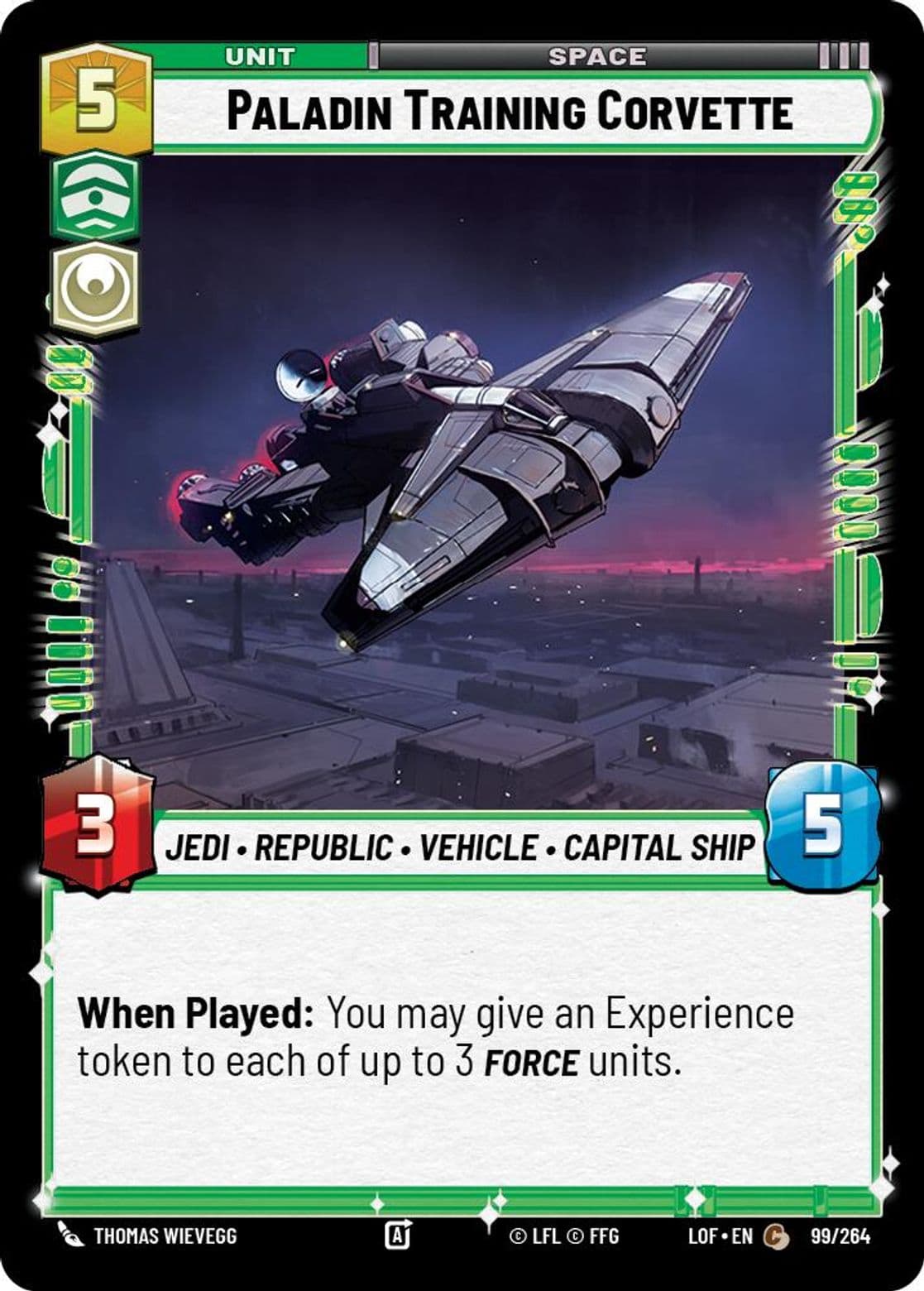 Paladin Training Corvette (Standard)