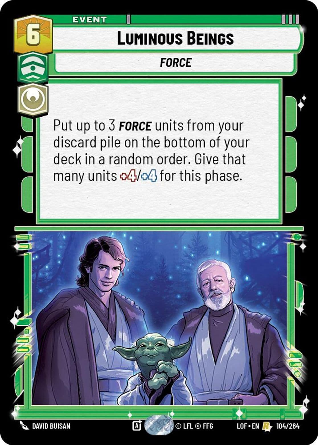 Luminous Beings, Standard