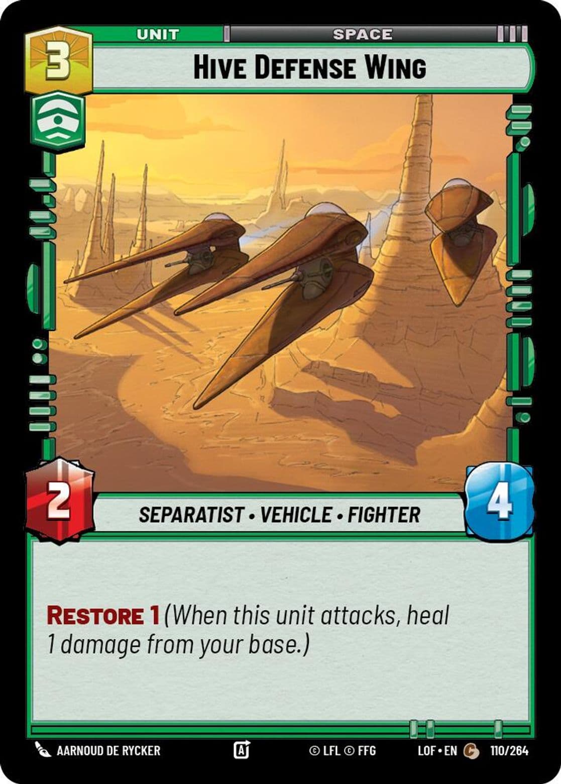 Hive Defense Wing (Standard)
