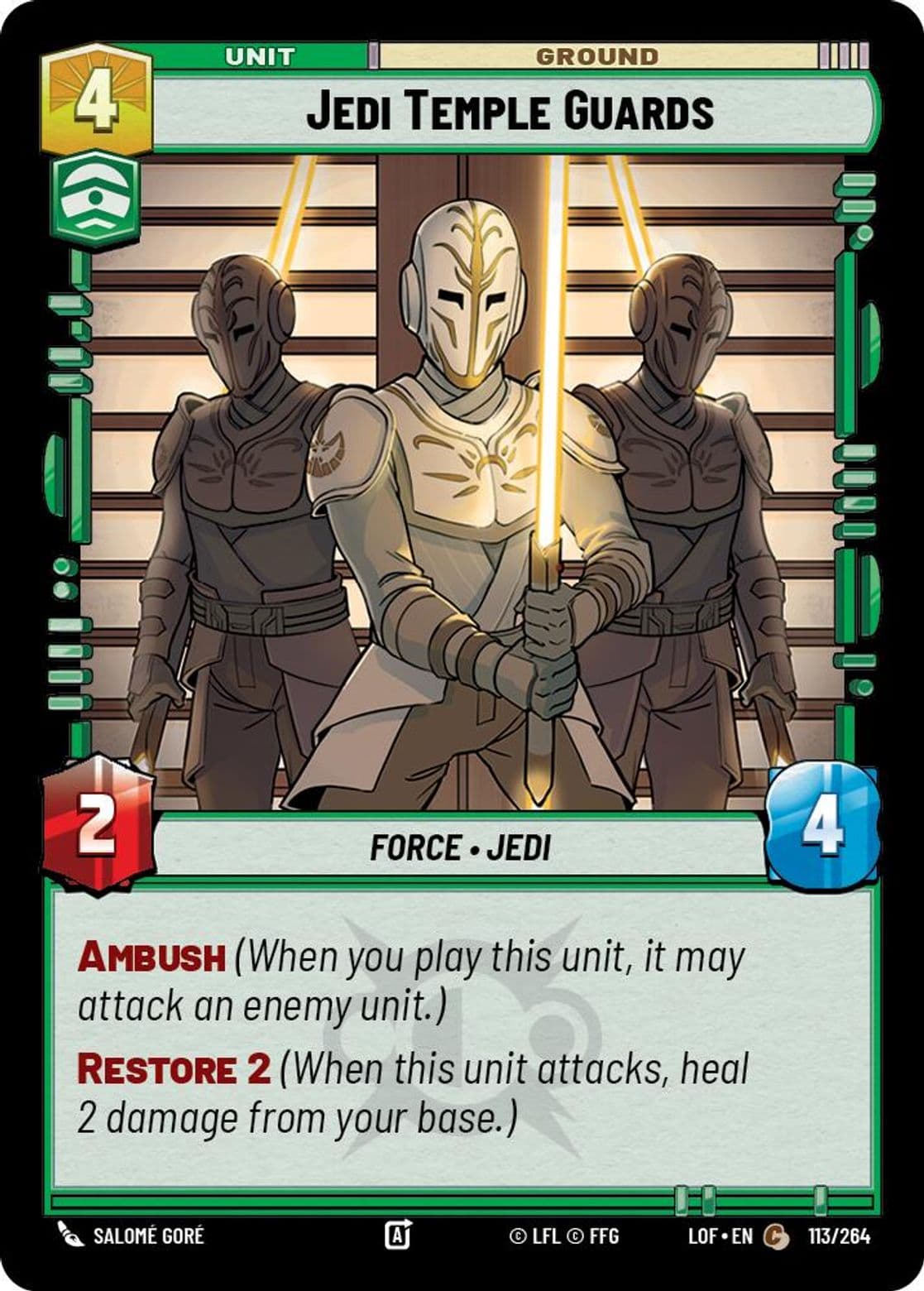 Jedi Temple Guards, Standard