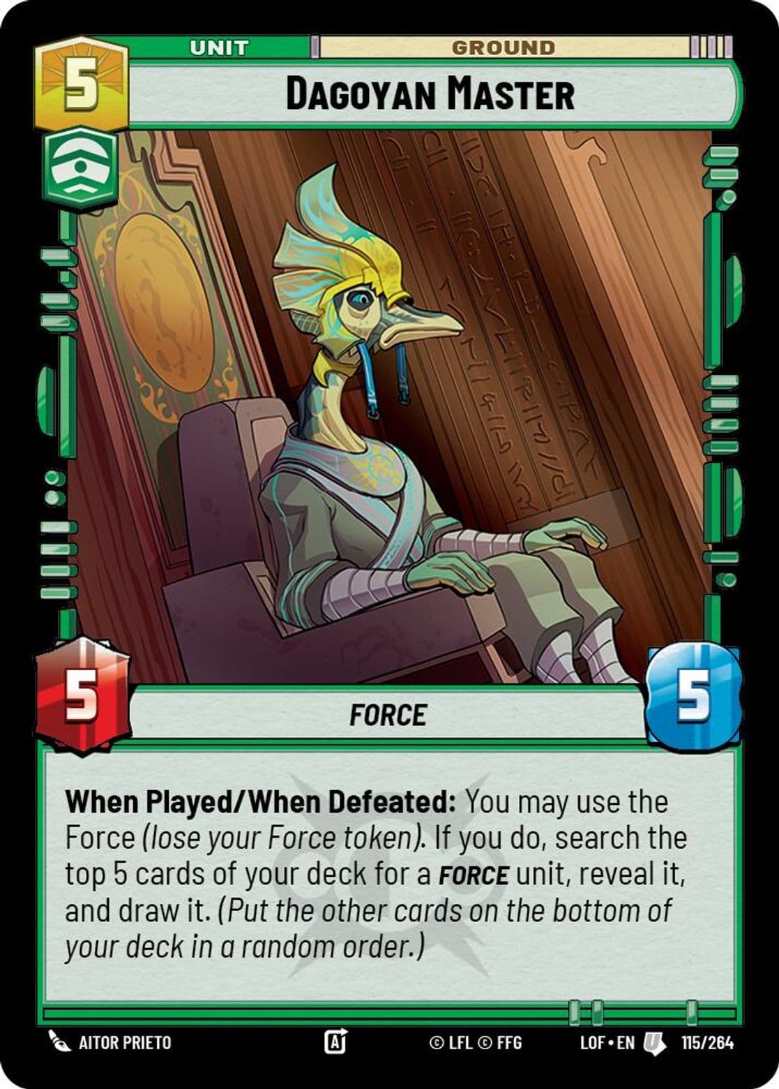 Dagoyan Master, Standard