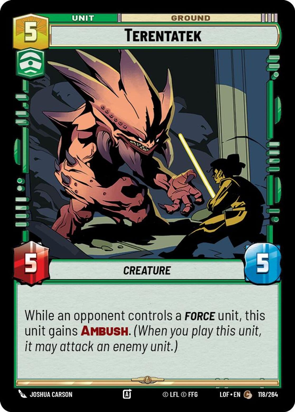 Terentatek, Standard