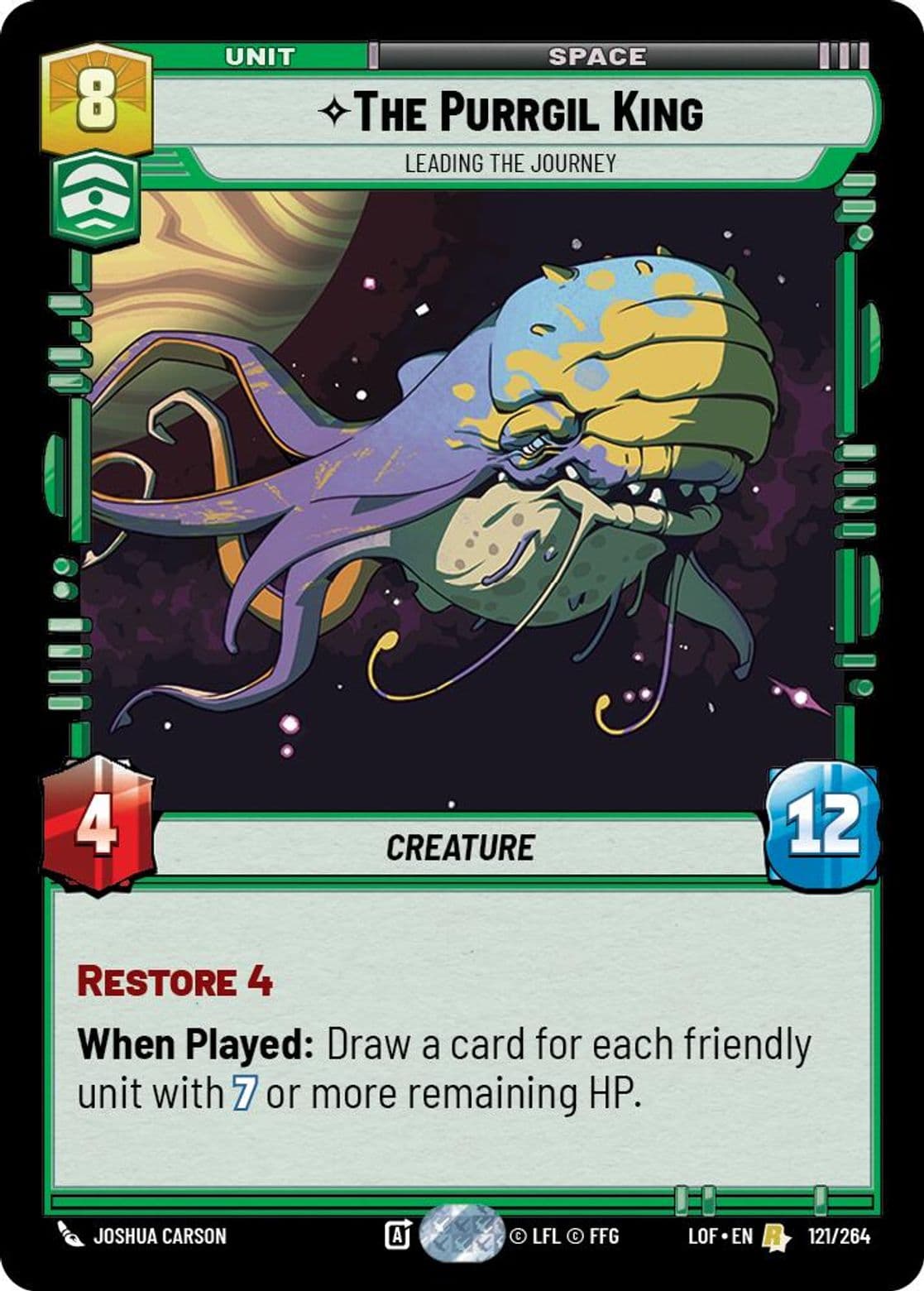 The Purrgil King, Leading the Journey, Standard