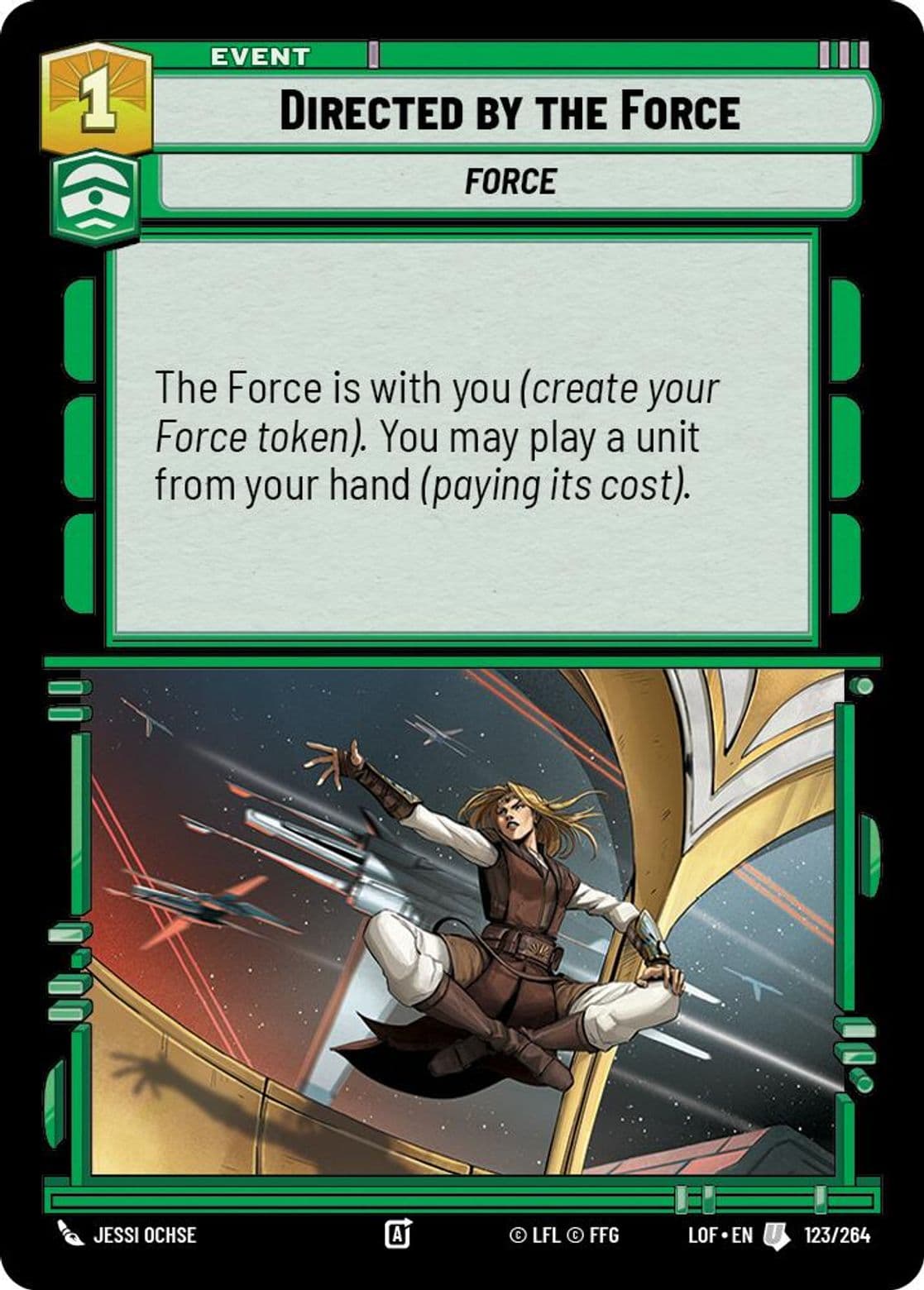 Directed by the Force, Standard