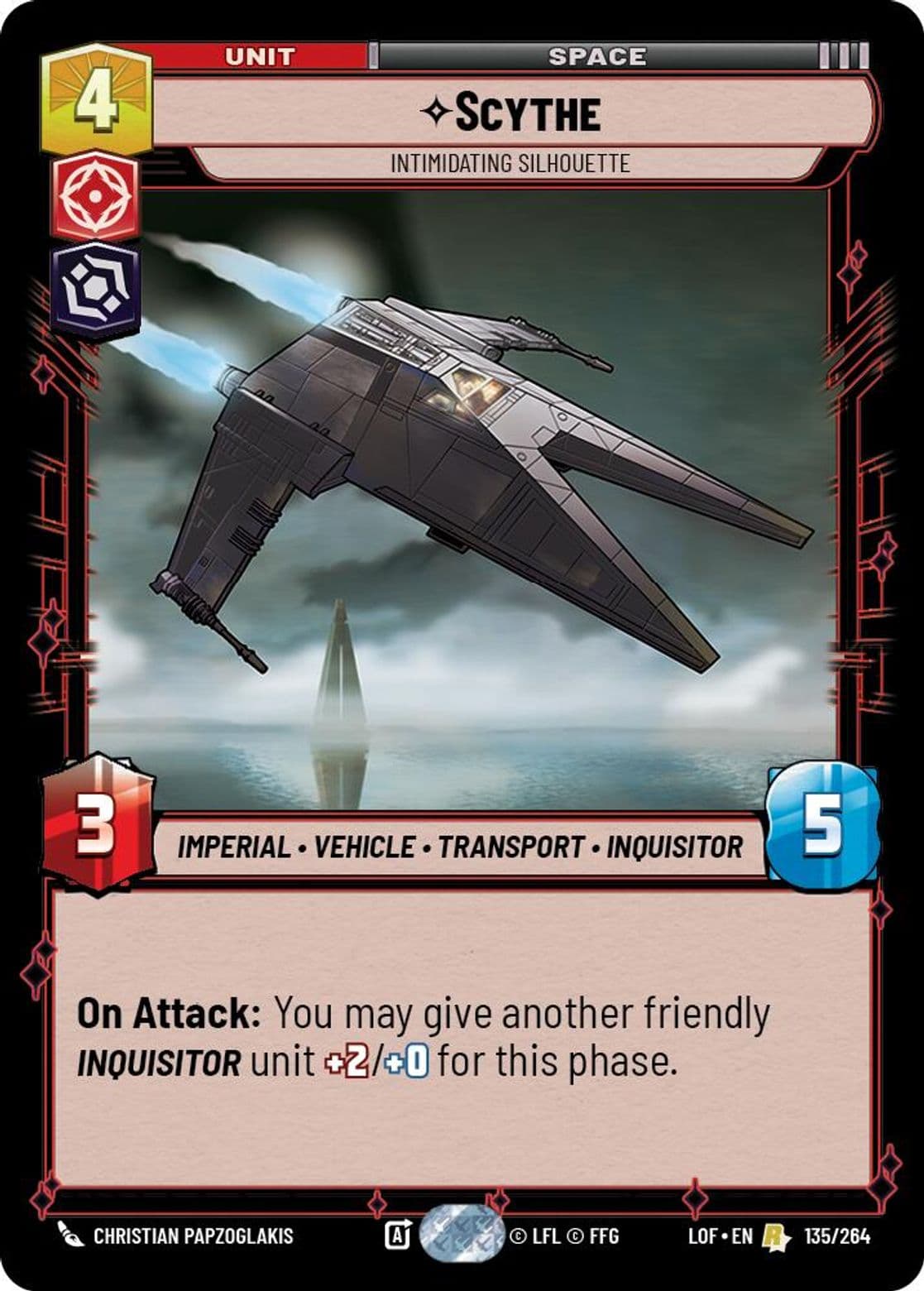 Scythe, Intimidating Silhouette, Standard