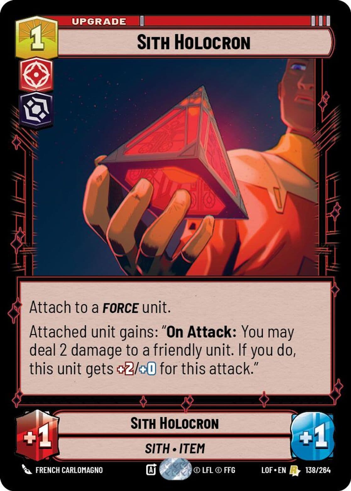 Sith Holocron, Standard