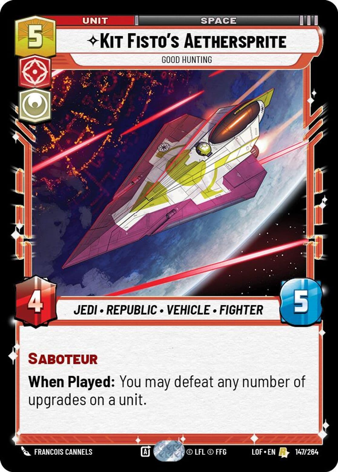 Kit Fisto's Aethersprite, Good Hunting, Standard