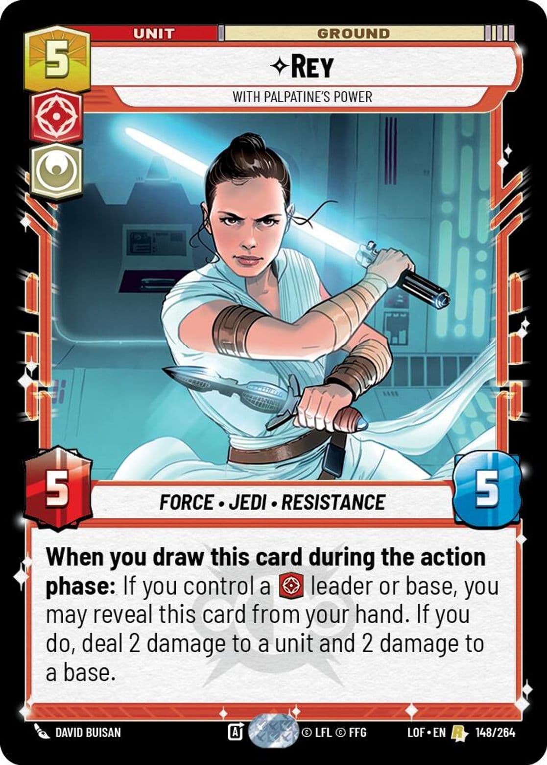 Rey, With Palpatine's Power, Standard