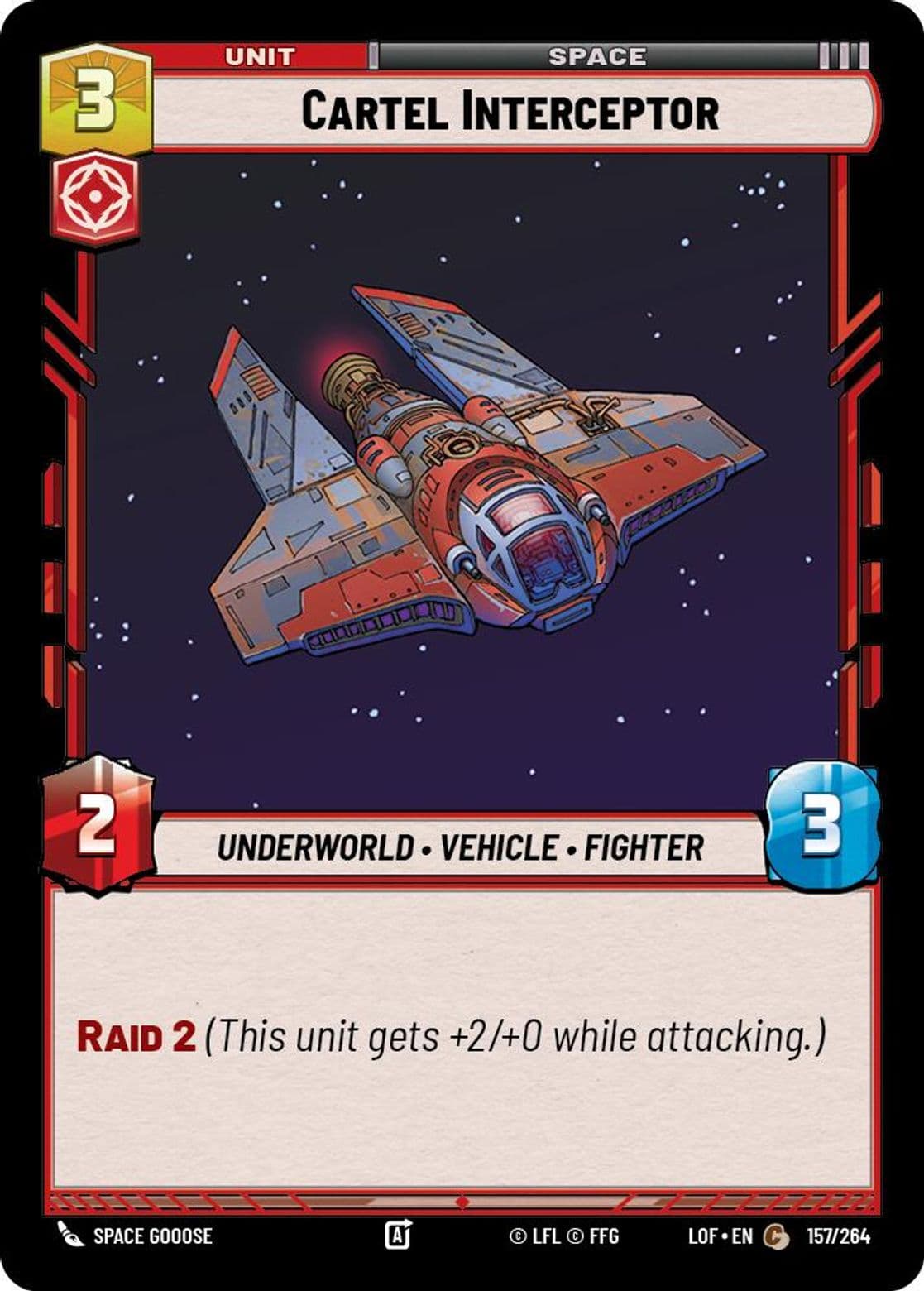 Cartel Interceptor, Standard