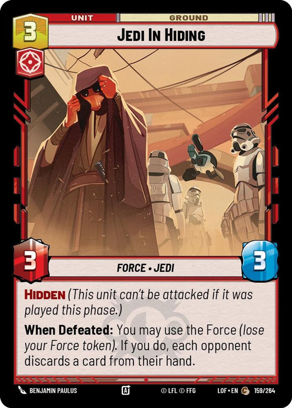 Jedi In Hiding (Standard)