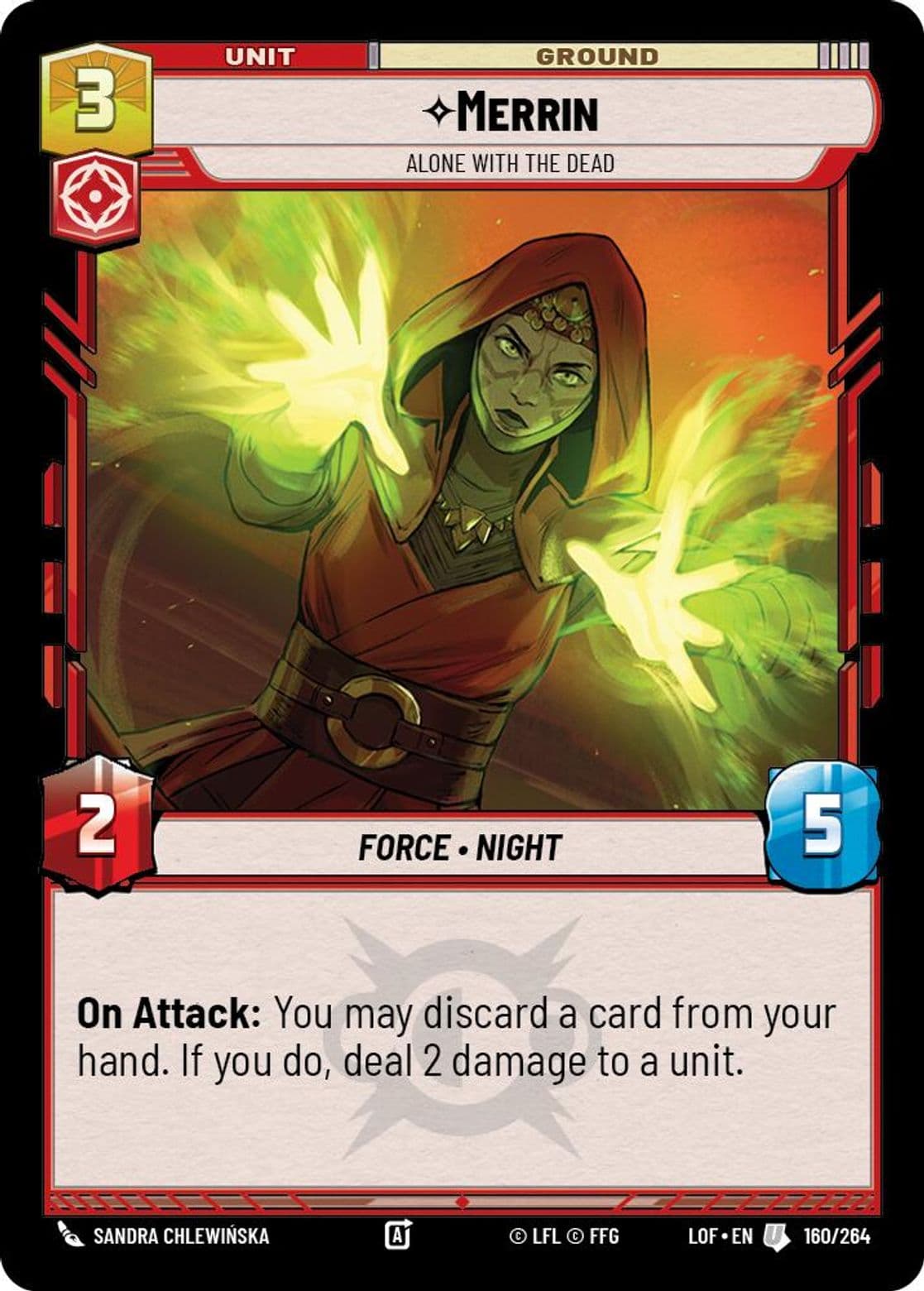 Merrin, Alone with the Dead (Standard)