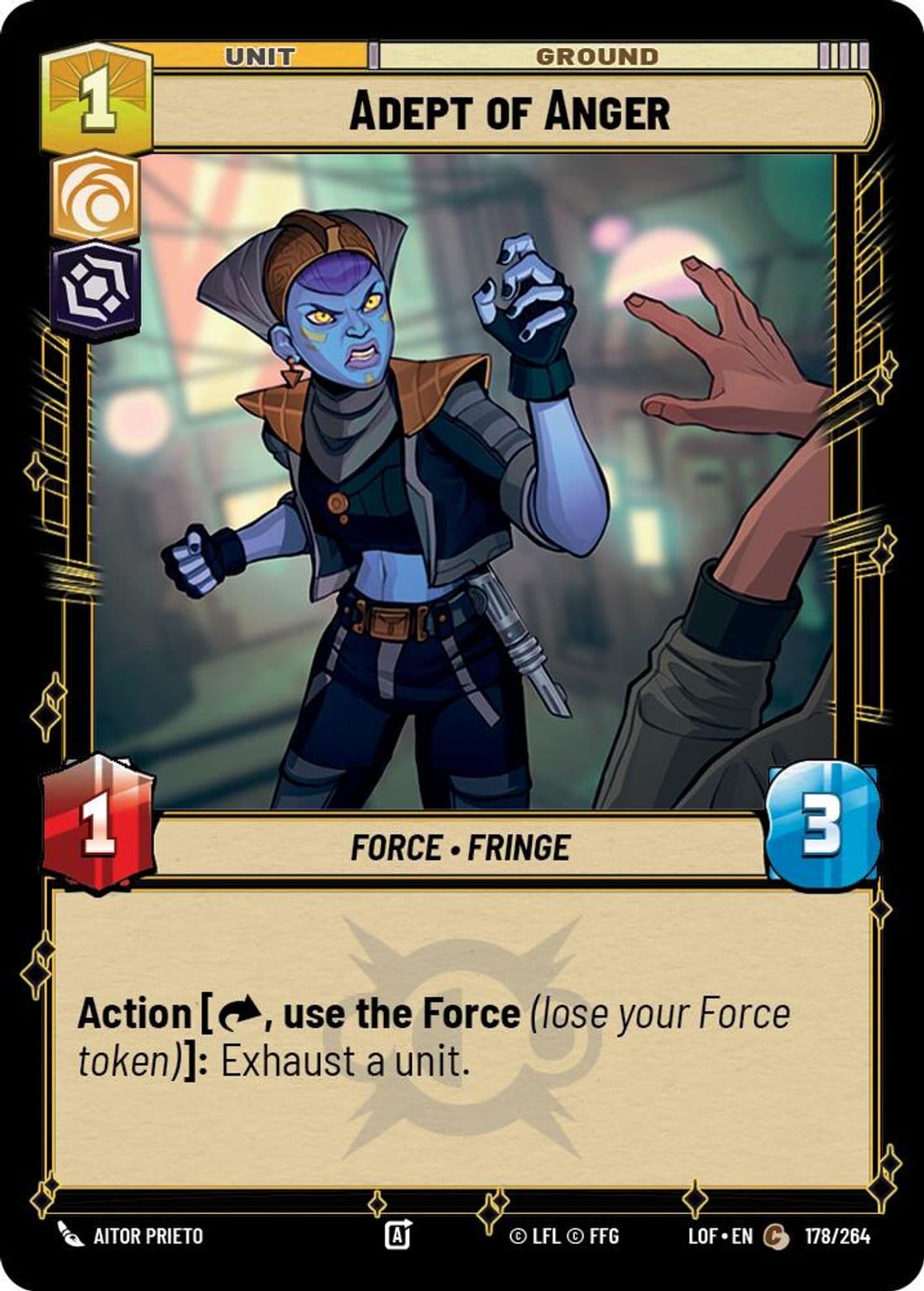 Adept of Anger (Standard)