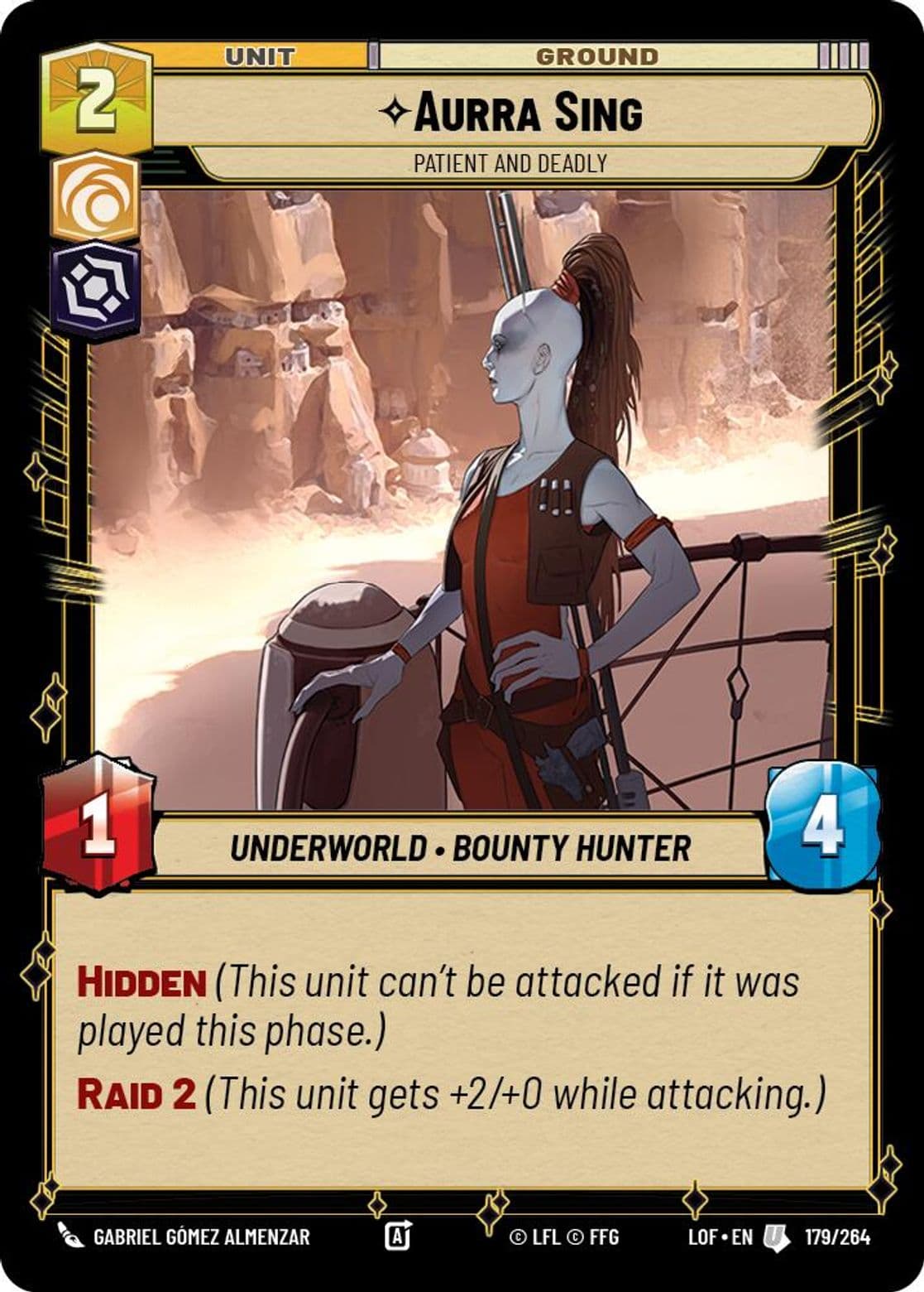 Aurra Sing, Patient and Deadly (Standard)