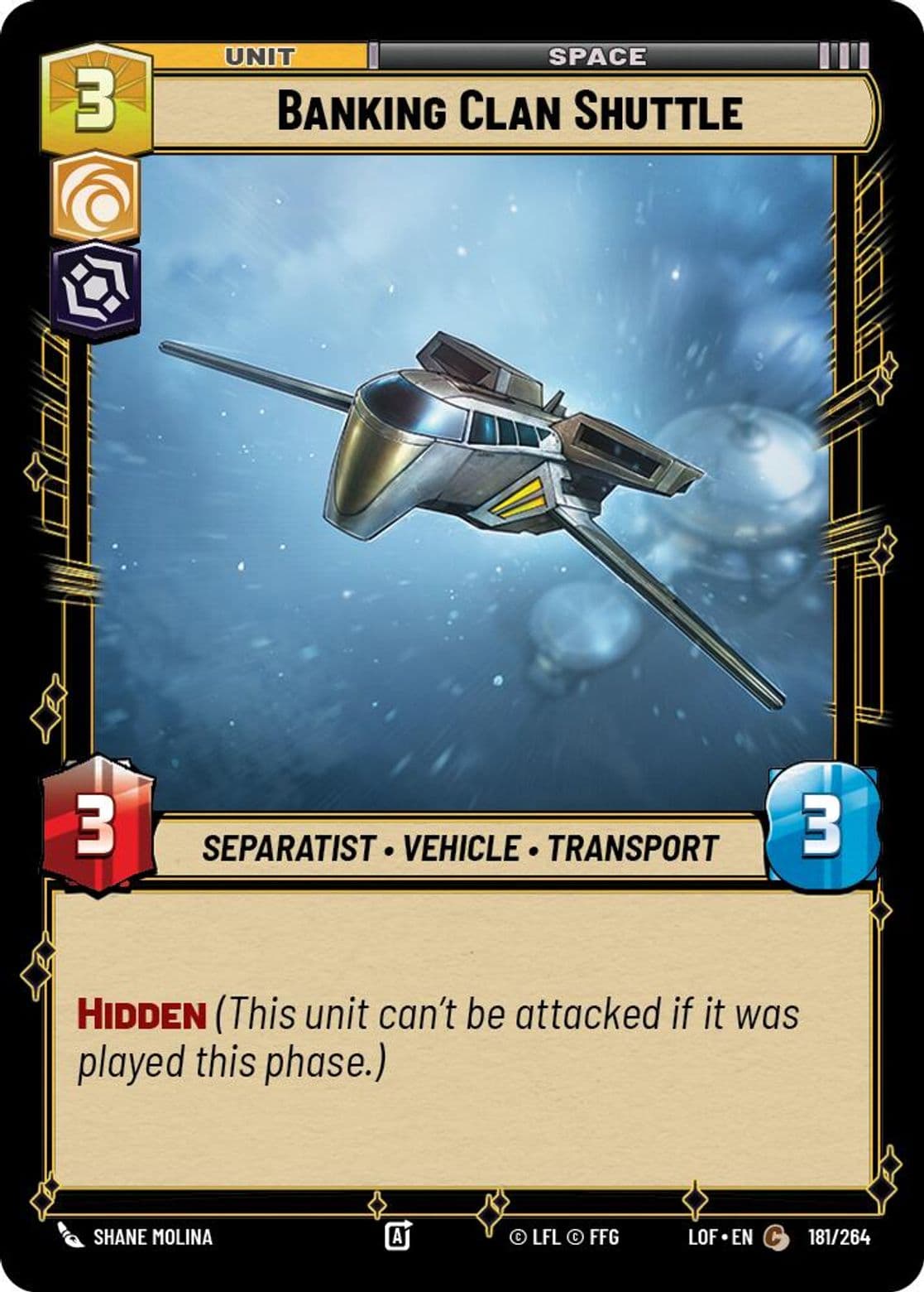 Banking Clan Shuttle (Standard)