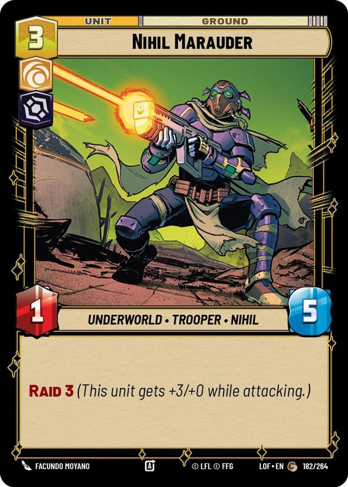 Nihil Marauder, Standard