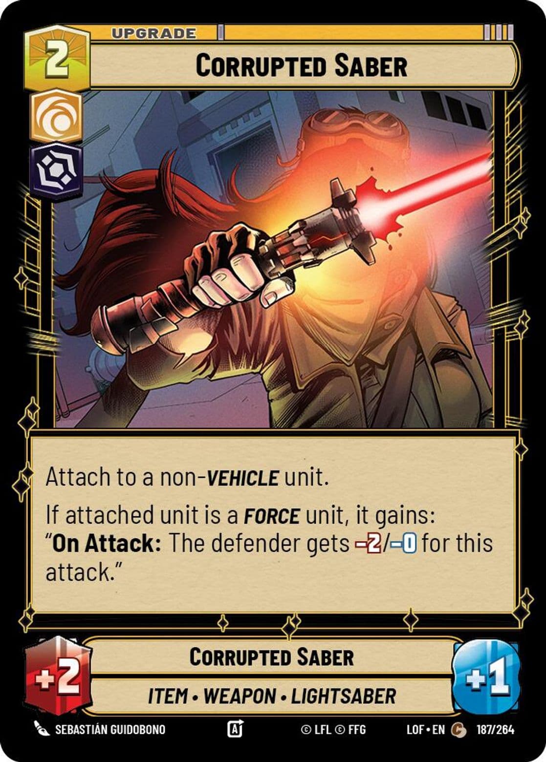 Corrupted Saber, Standard