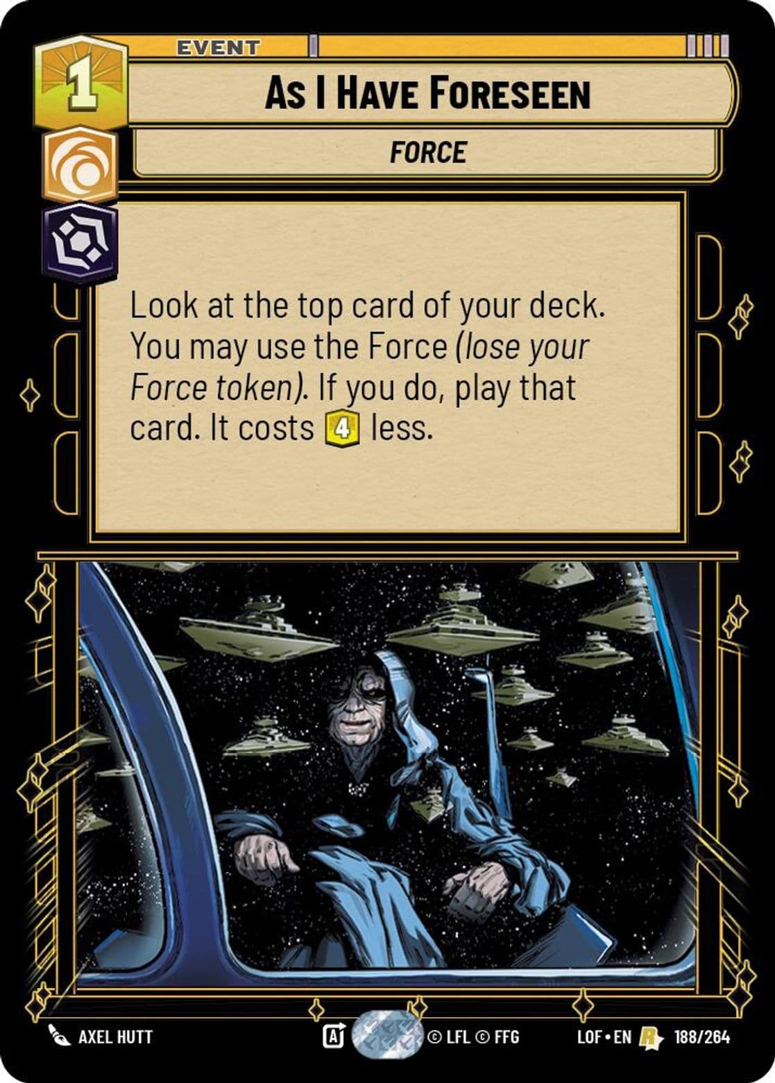 As I Have Foreseen, Standard