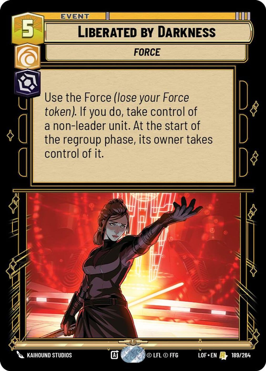 Liberated by Darkness, Standard