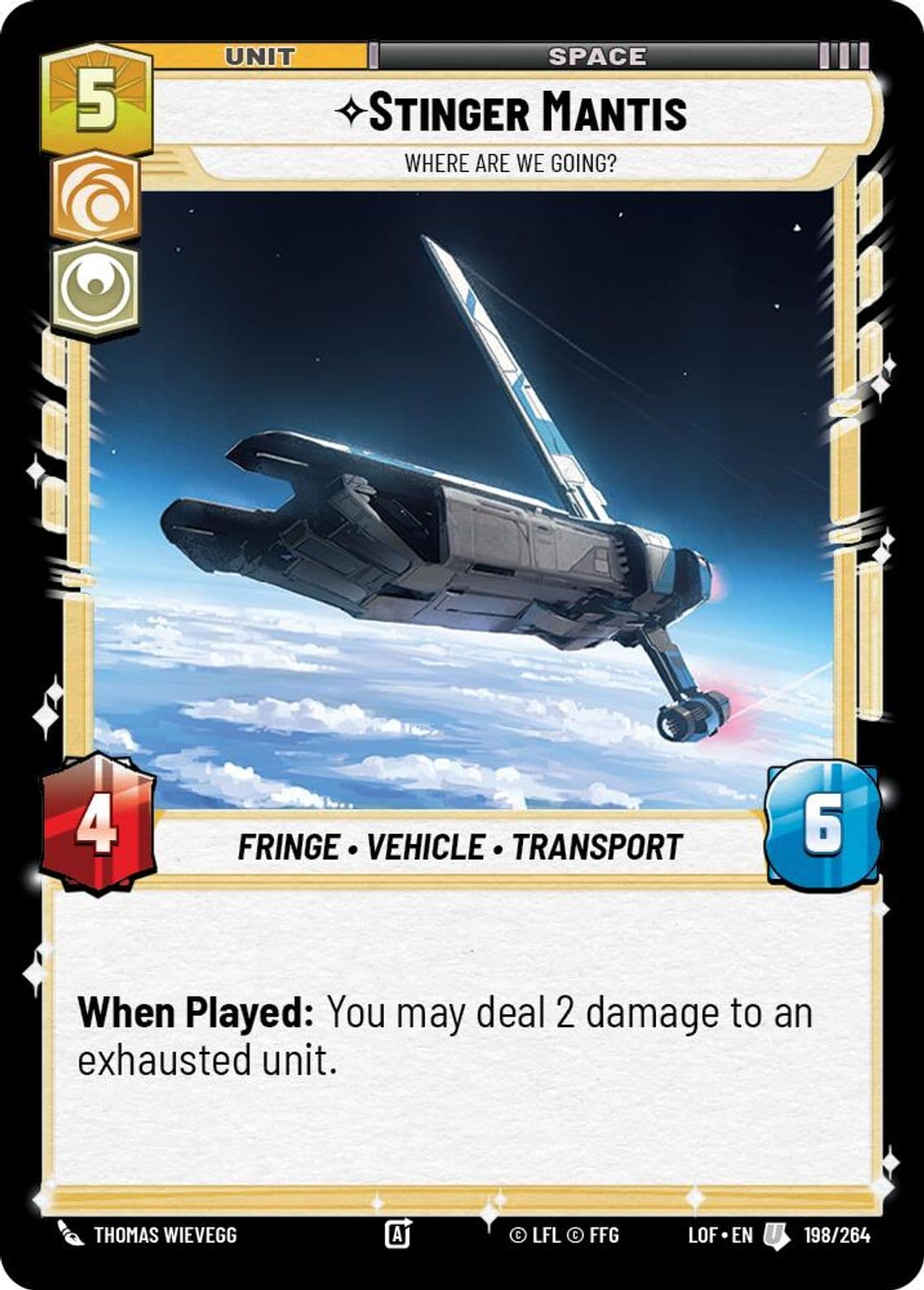 Stinger Mantis, Where Are We Going?, Standard