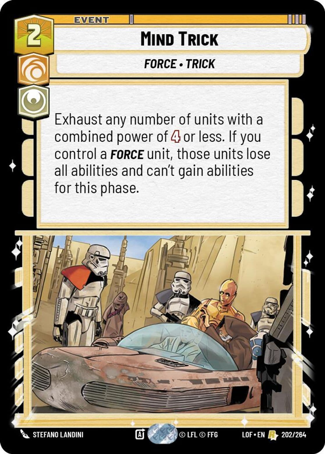 Mind Trick, Standard