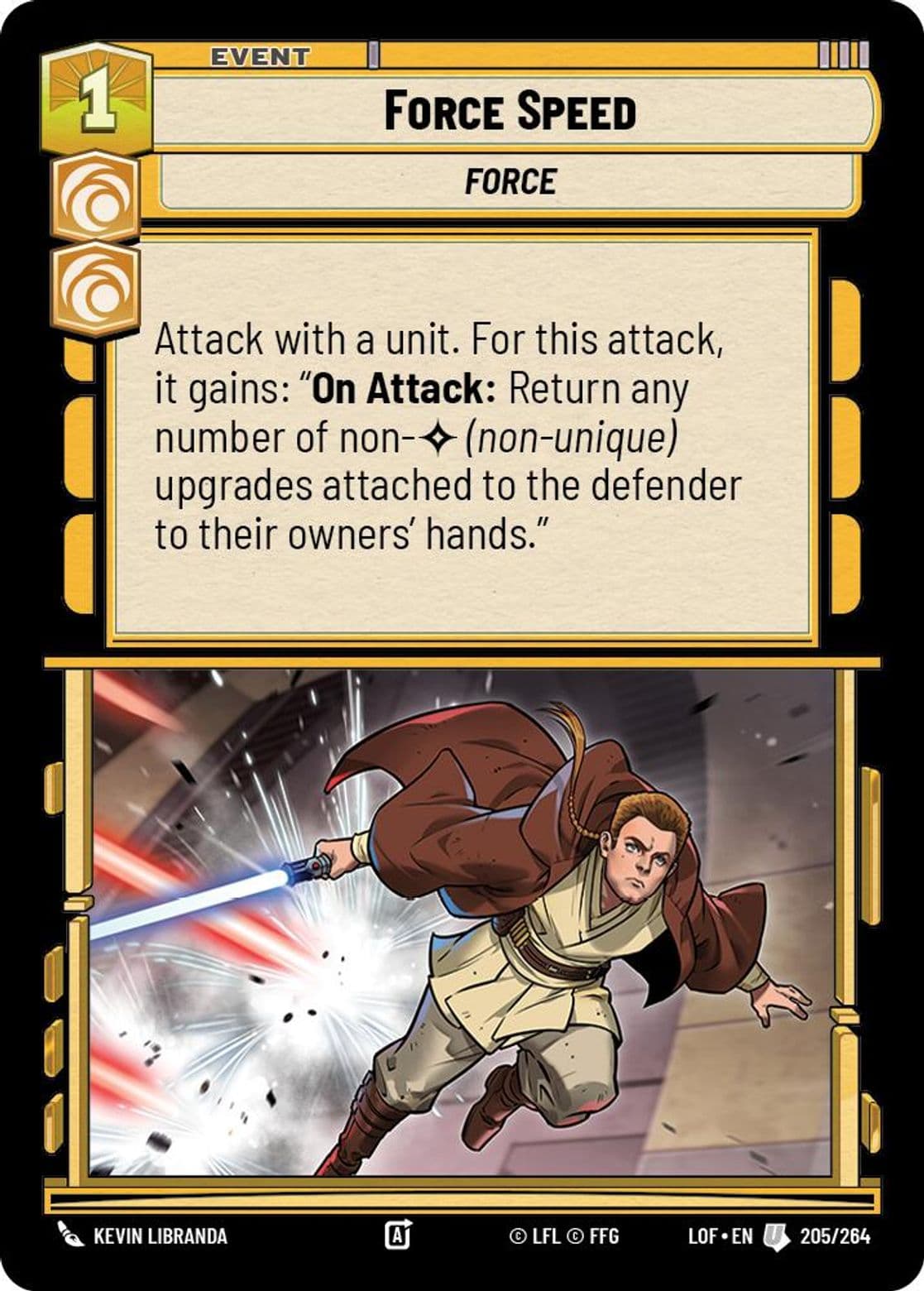 Force Speed, Standard
