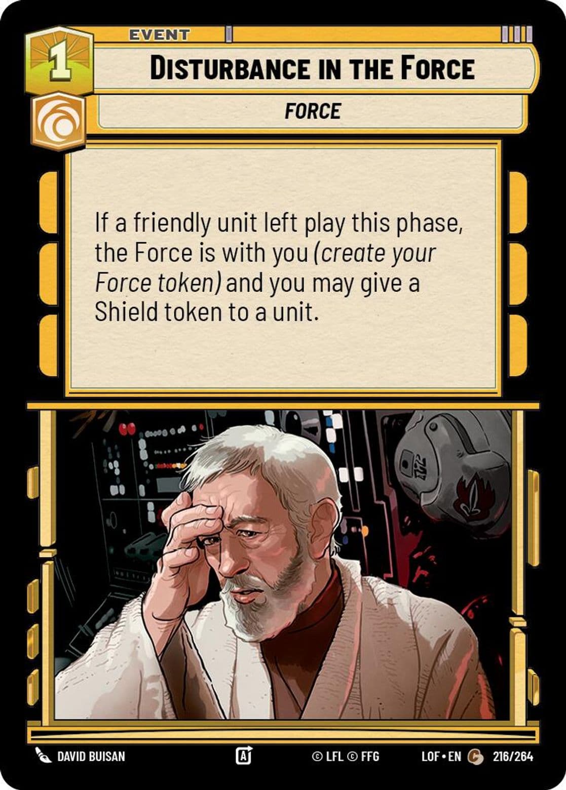 Disturbance in the Force, Standard