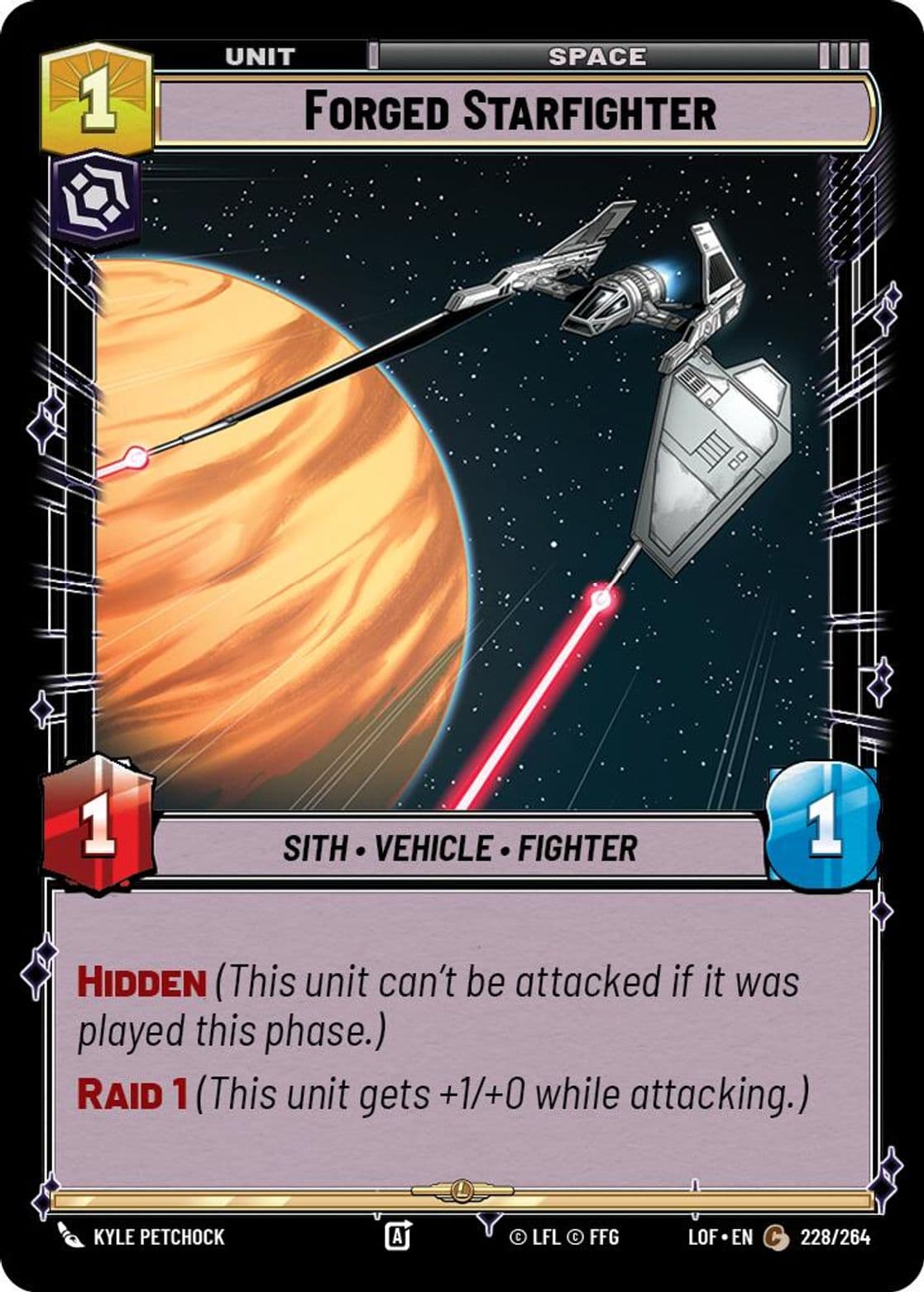 Forged Starfighter, Standard