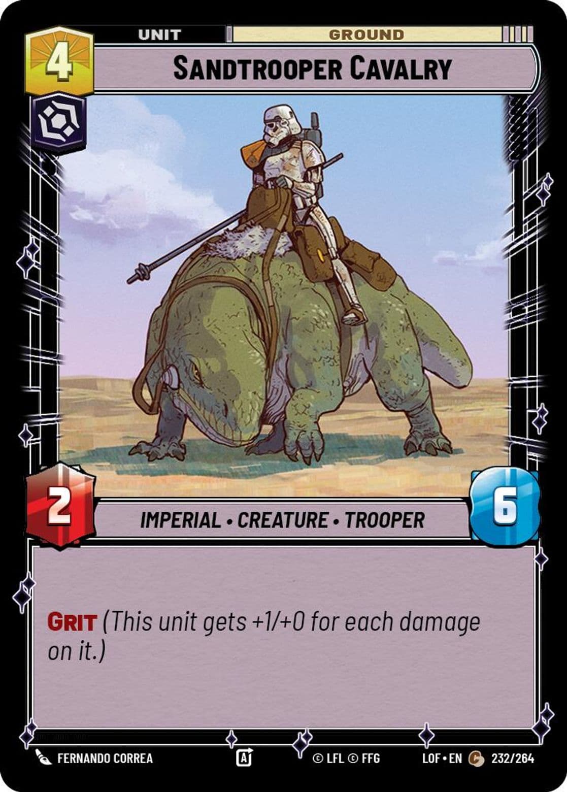 Sandtrooper Cavalry, Standard