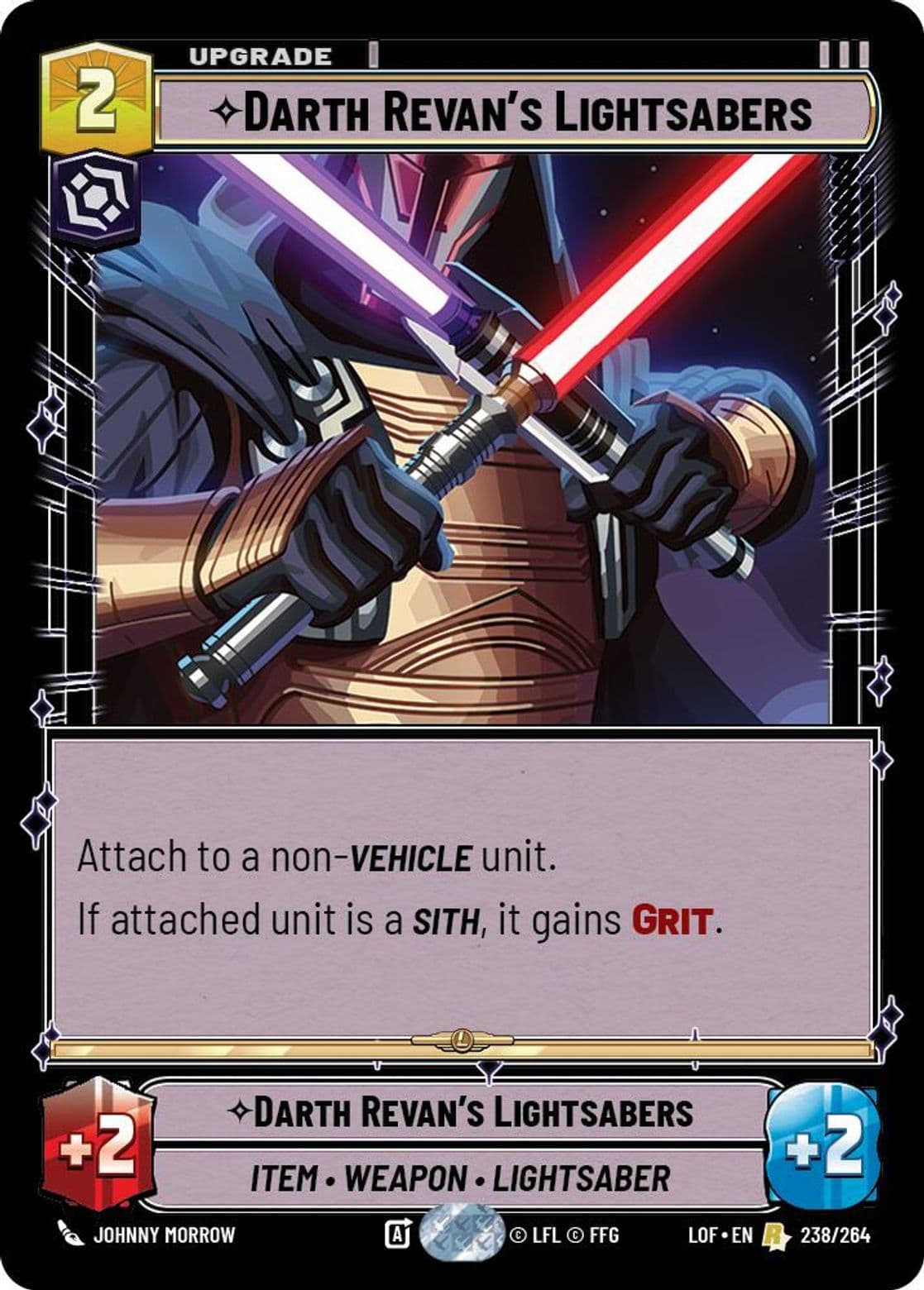 Darth Revan's Lightsabers, Standard