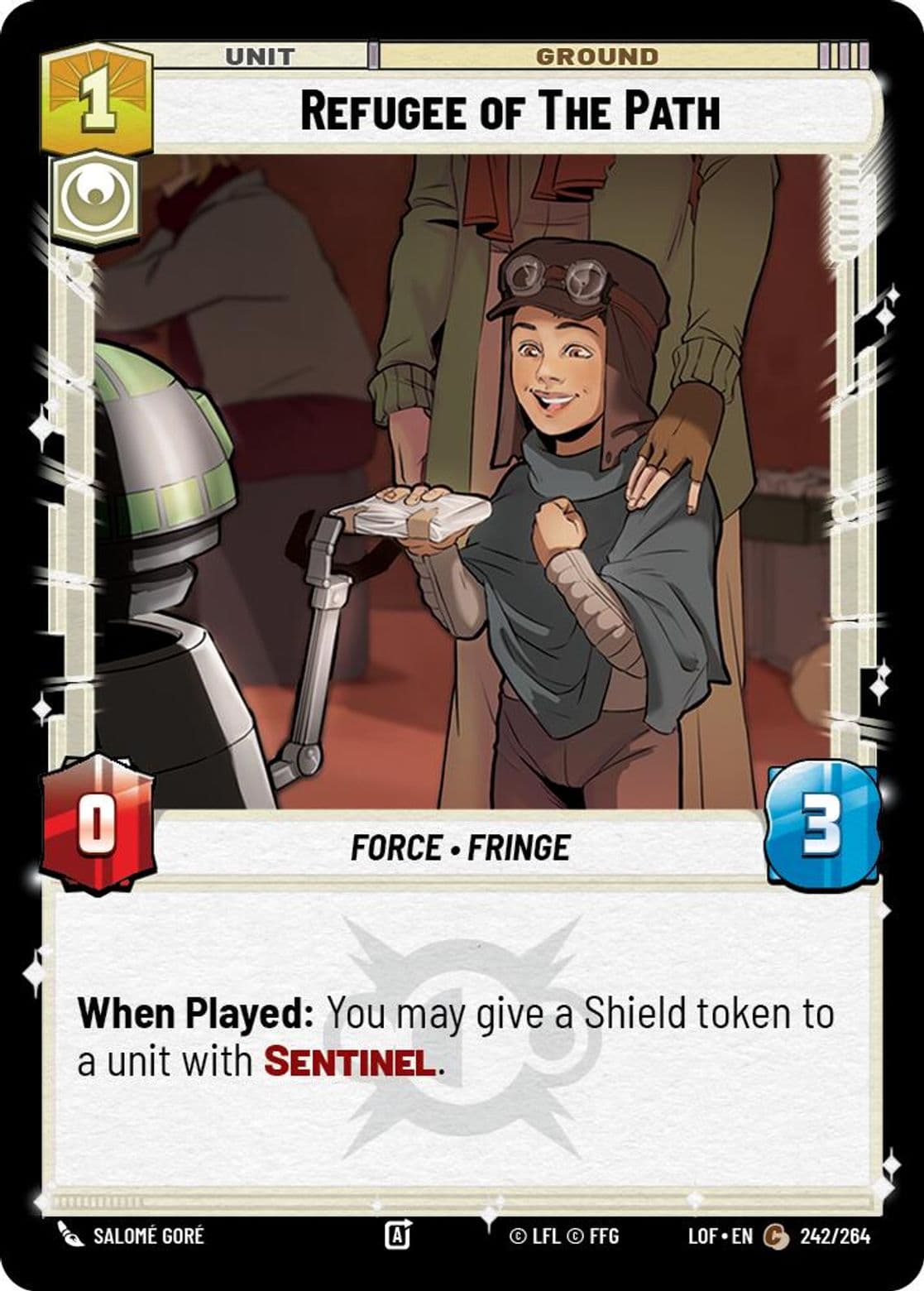 Refugee of The Path, Standard