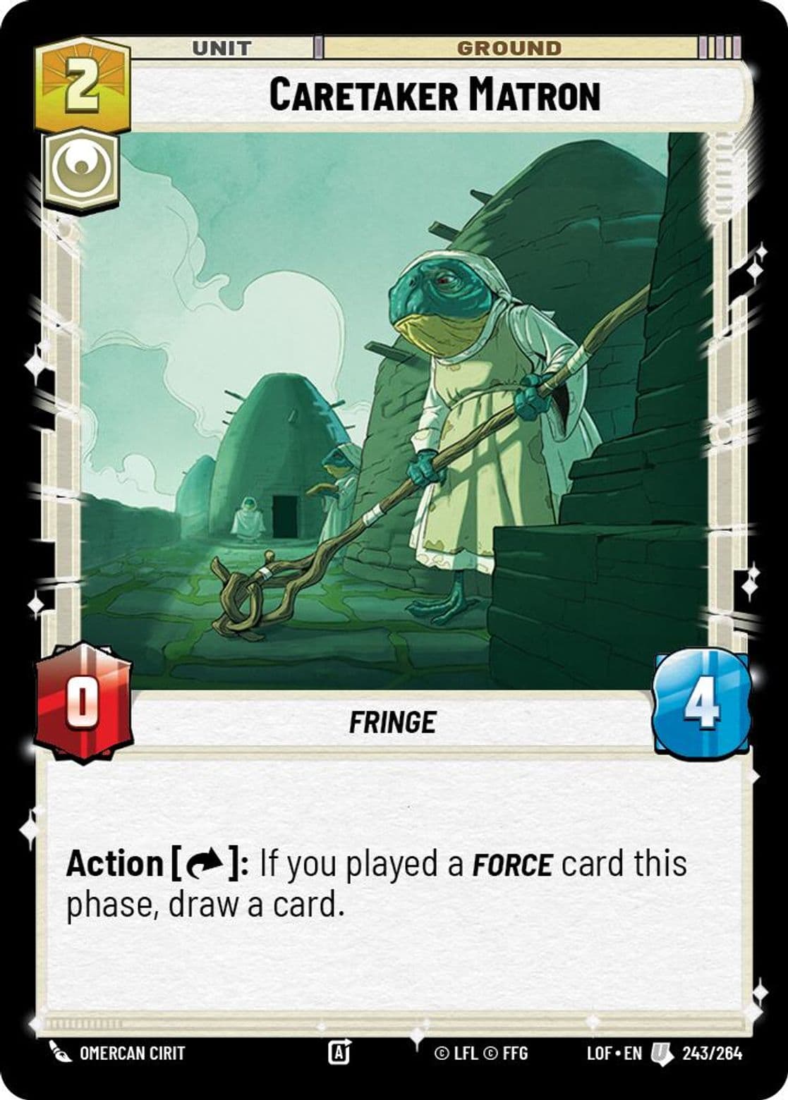 Caretaker Matron, Standard