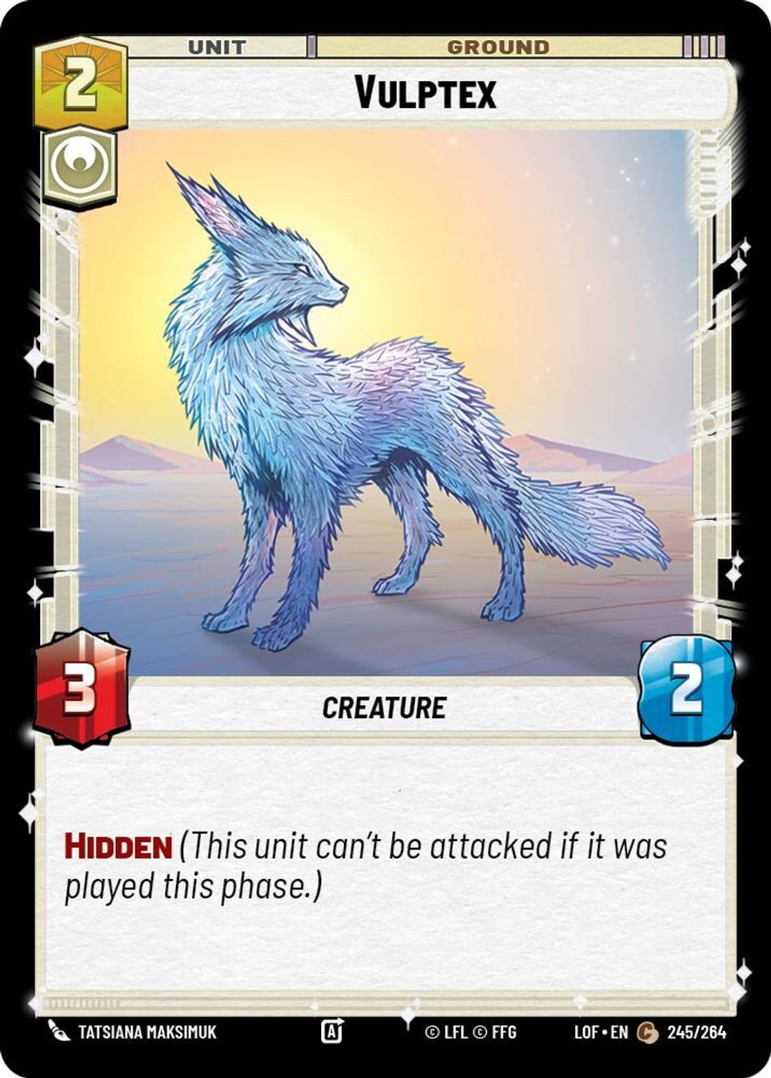 Vulptex, Standard