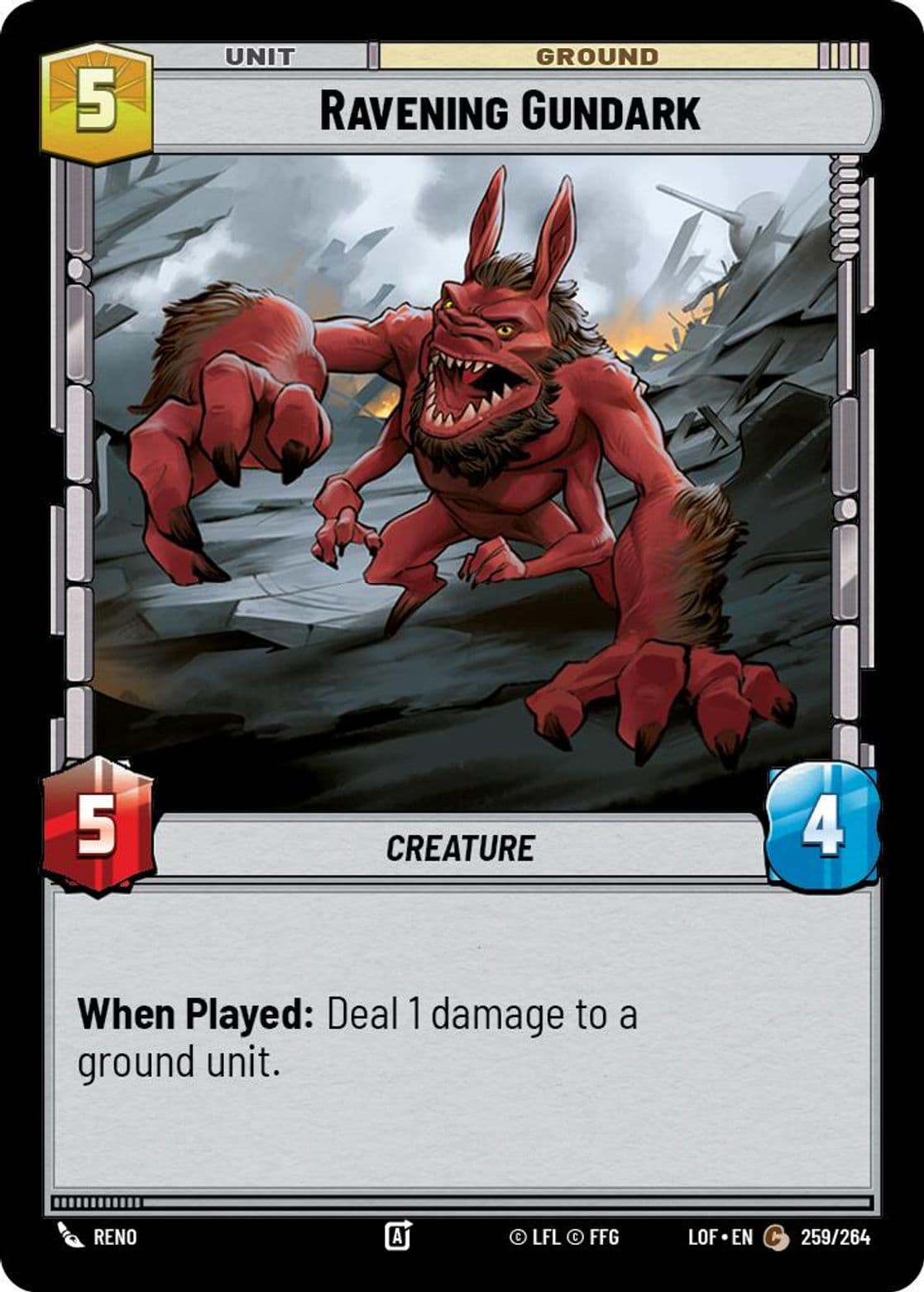Ravening Gundark (Standard)