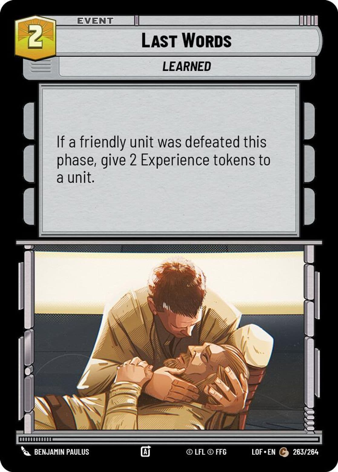Last Words, Standard
