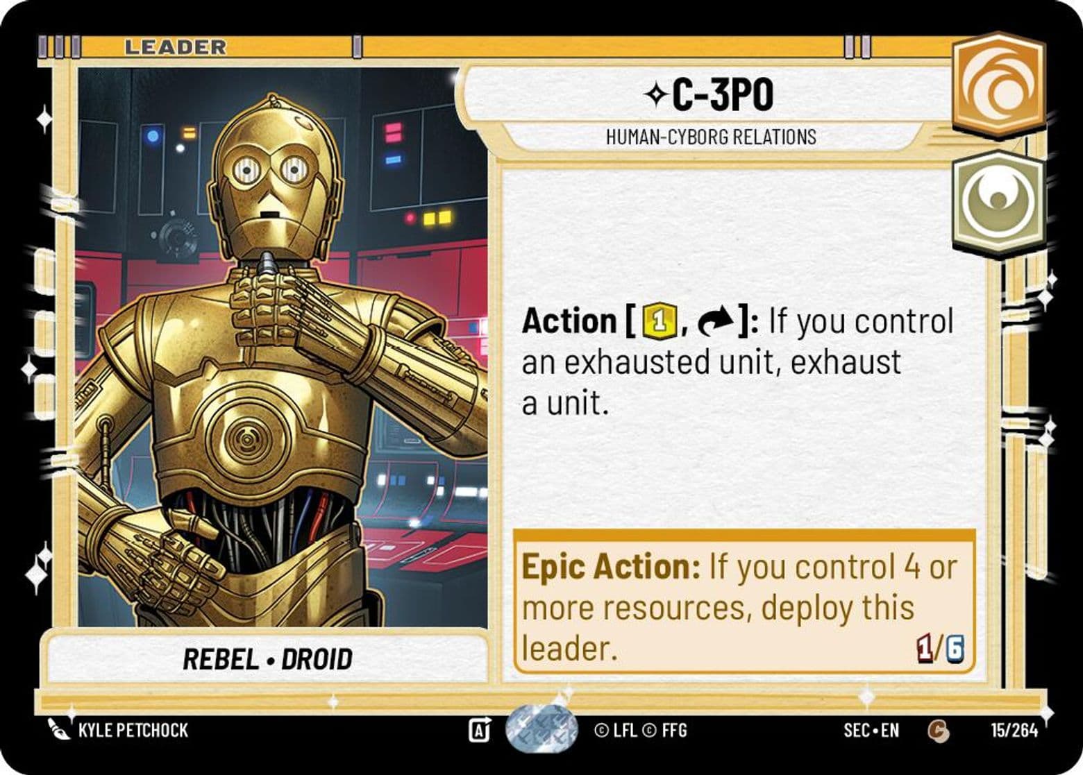 C-3P0, Human-Cyborg Relations, Standard
