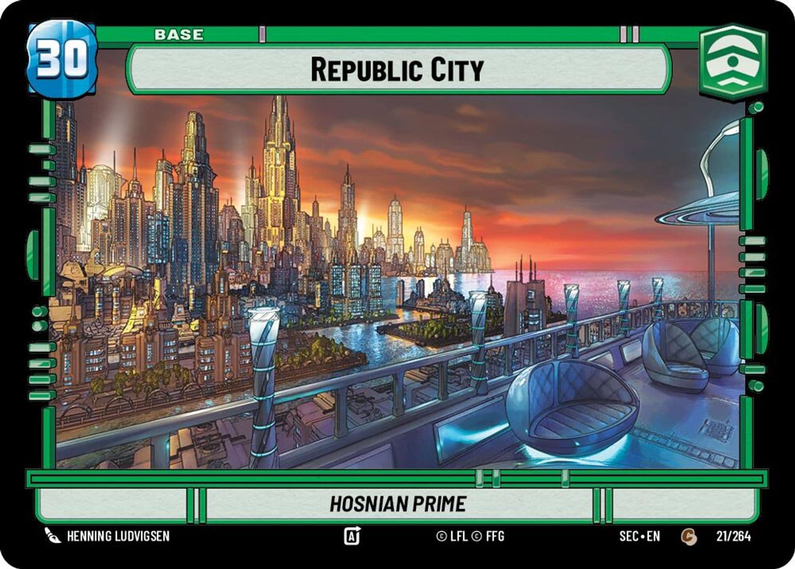 Republic City, Hosnian Prime, Standard