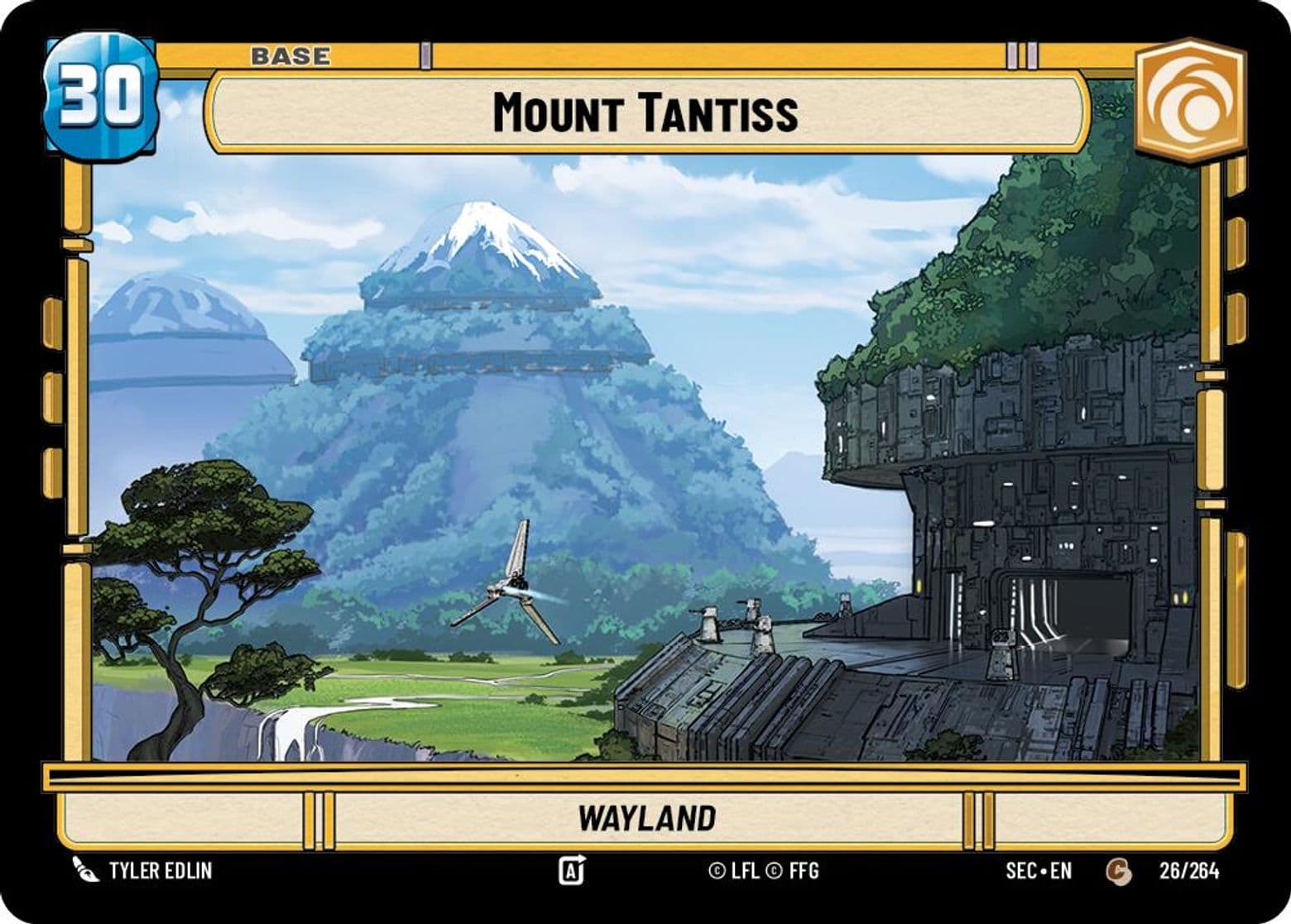 Mount Tantiss, Wayland, Standard