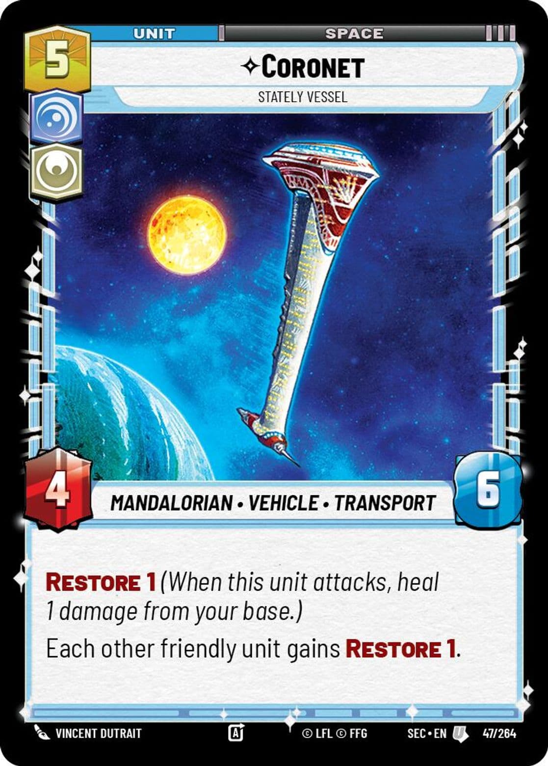 Coronet, Stately Vessel (Standard)