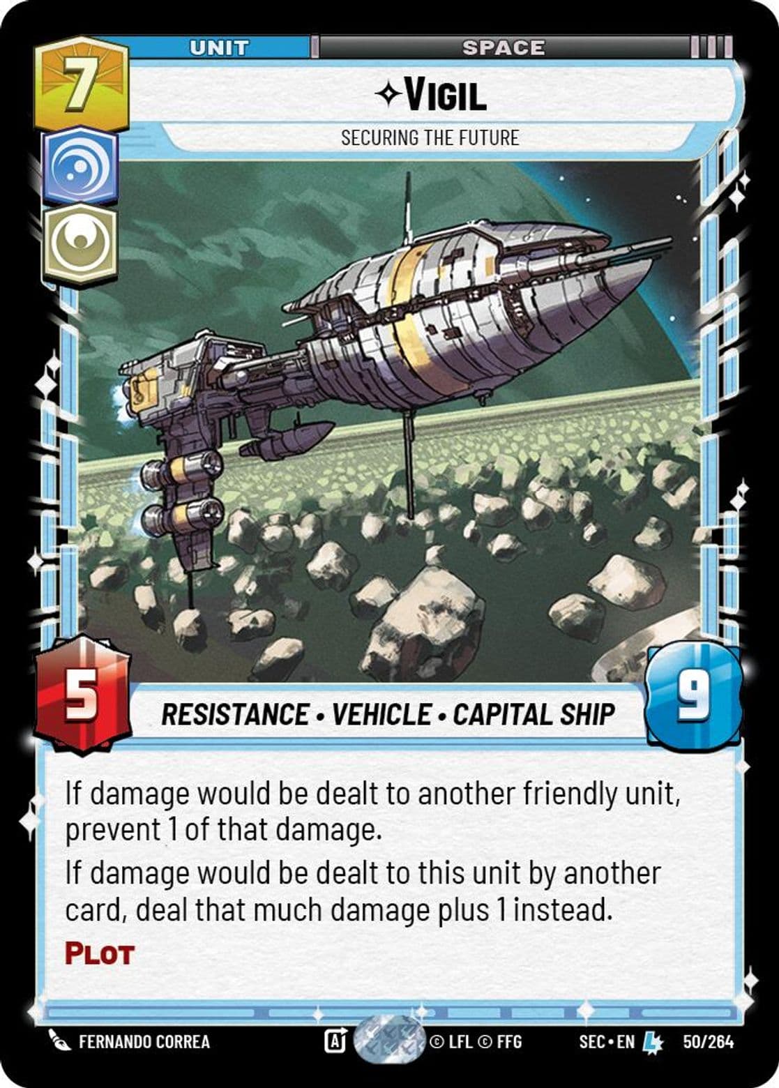 Vigil, Securing the Future, Standard