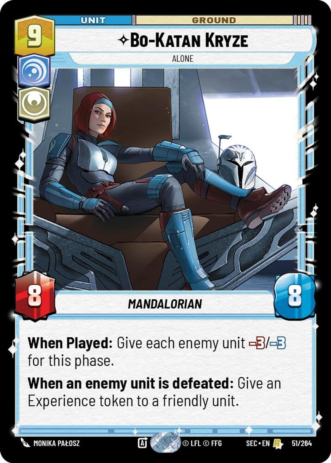 Bo-Katan Kryze, Alone, Standard