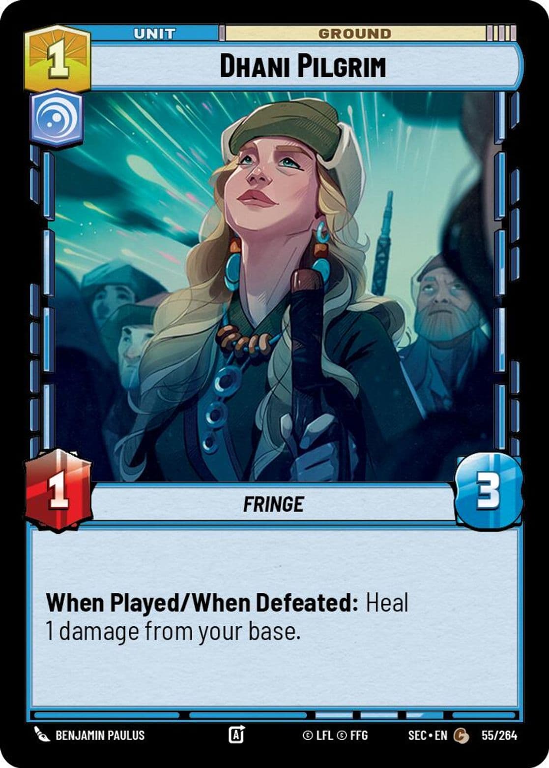 Dhani Pilgrim, Standard