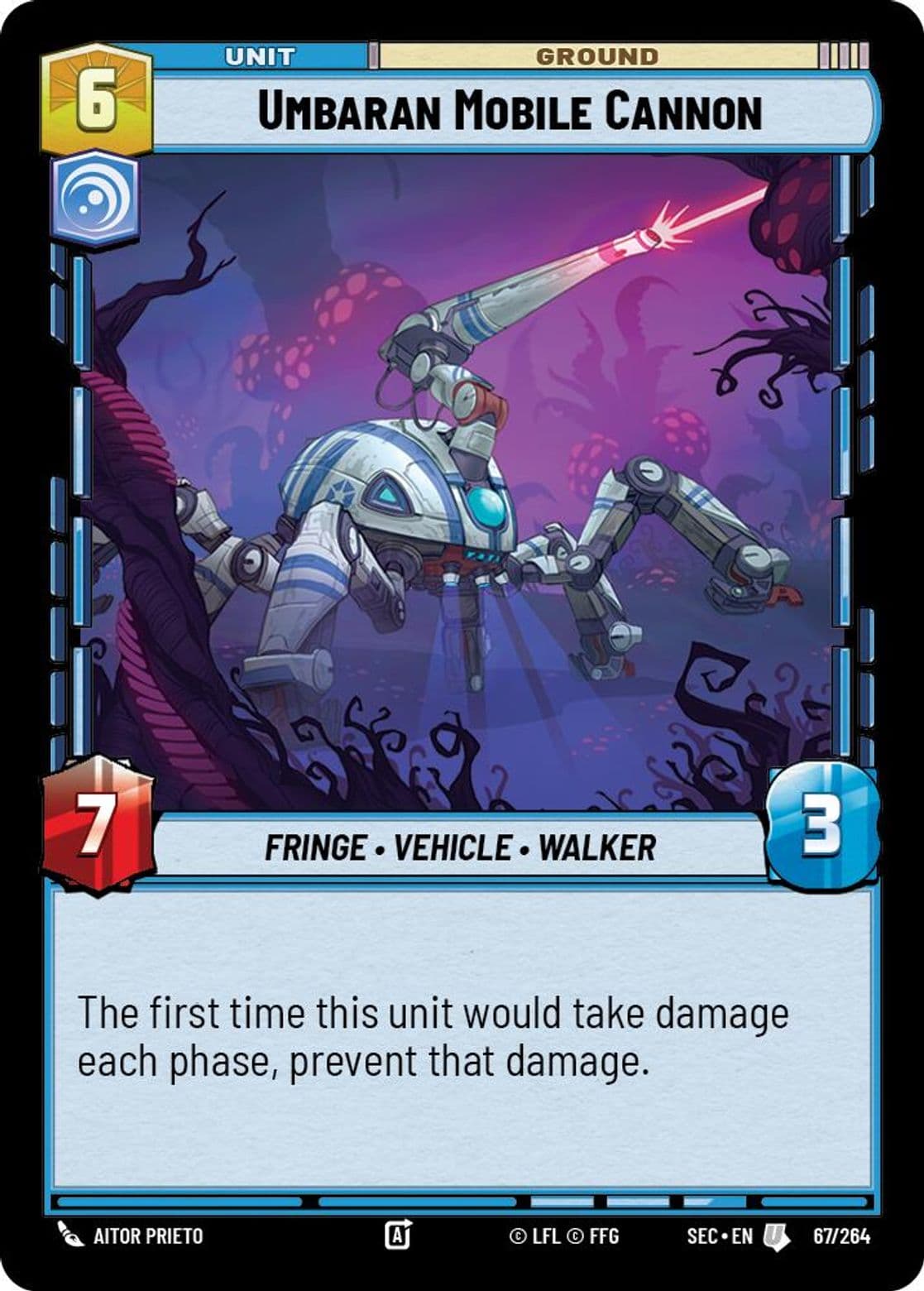 Umbaran Mobile Cannon, Standard