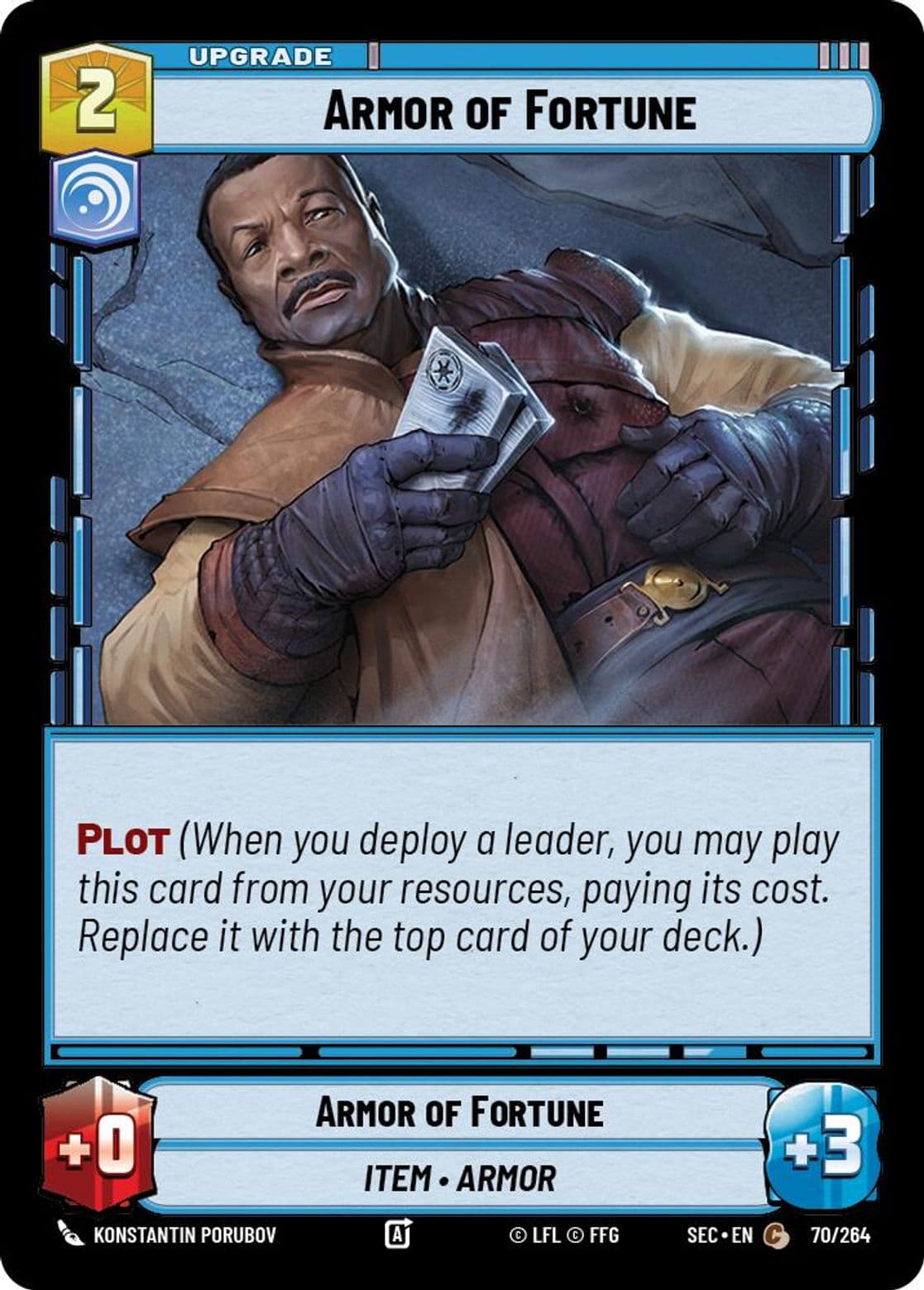 Armor of Fortune, Standard