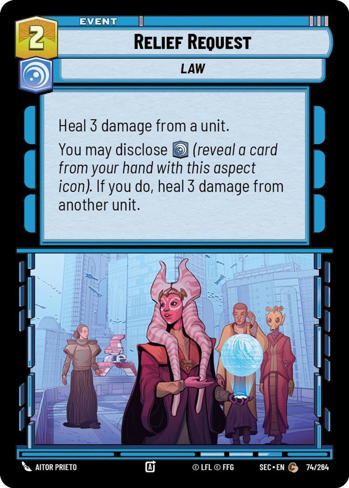 Relief Request, Standard