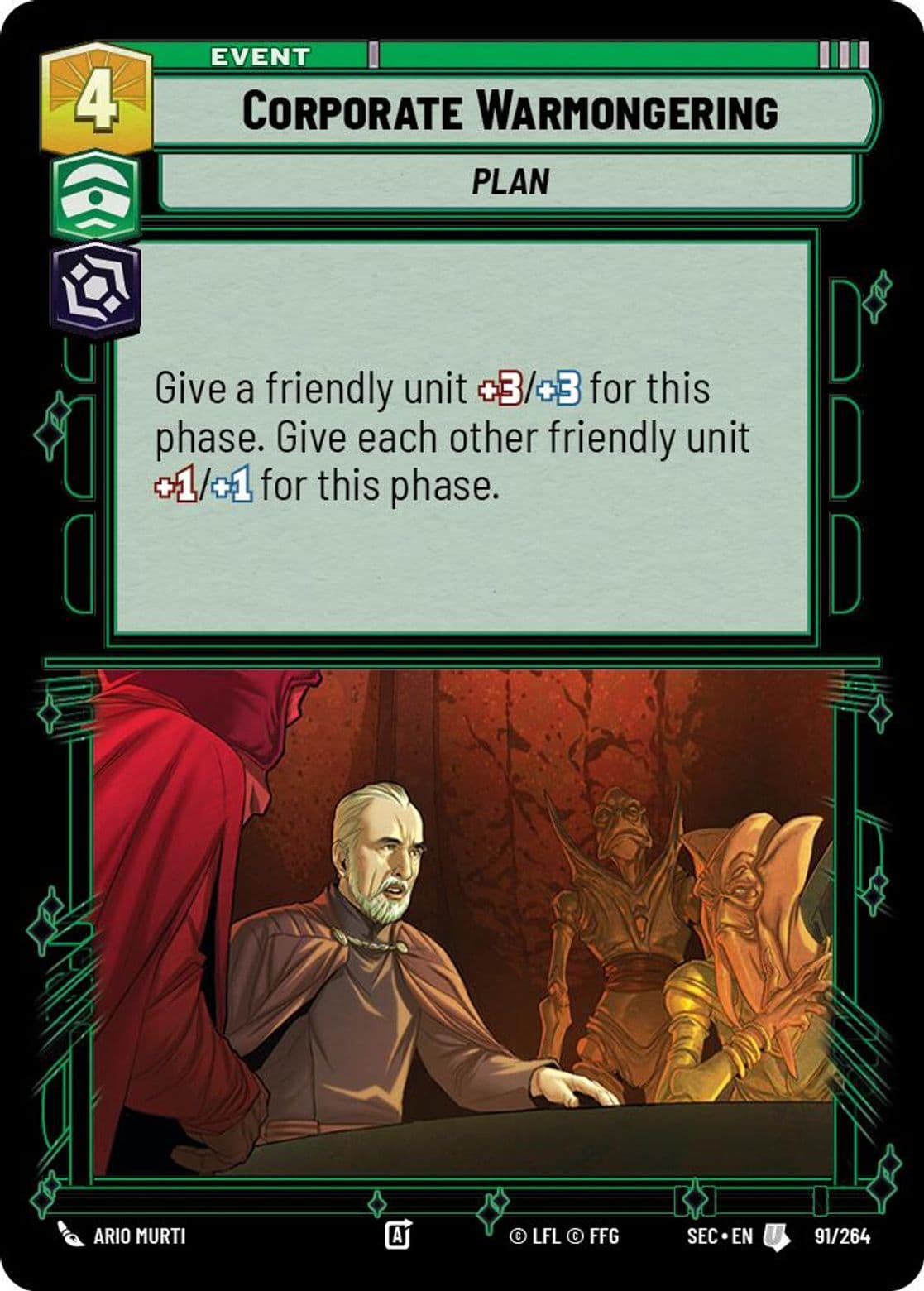 Corporate Warmongering, Standard