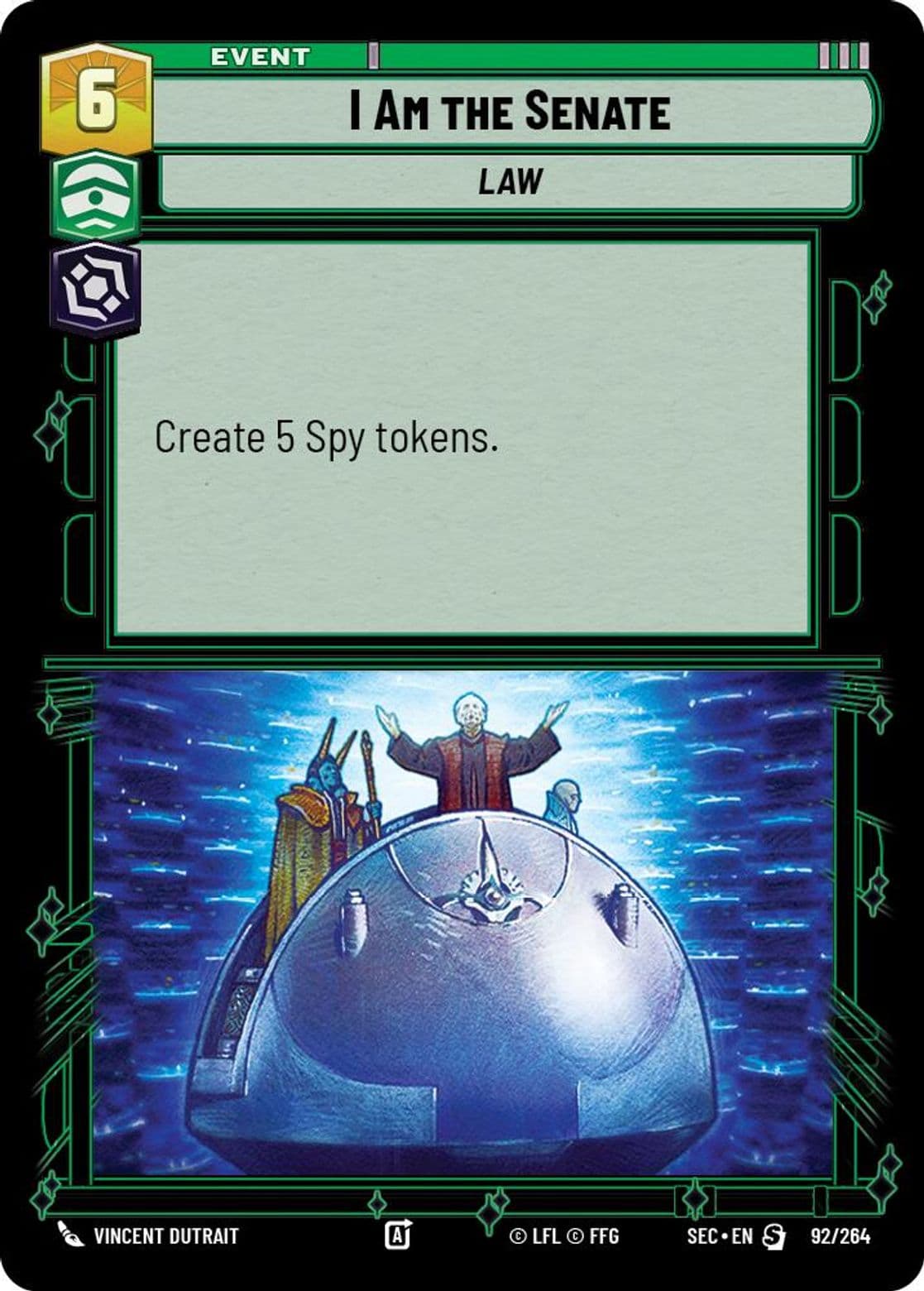I Am the Senate, Standard