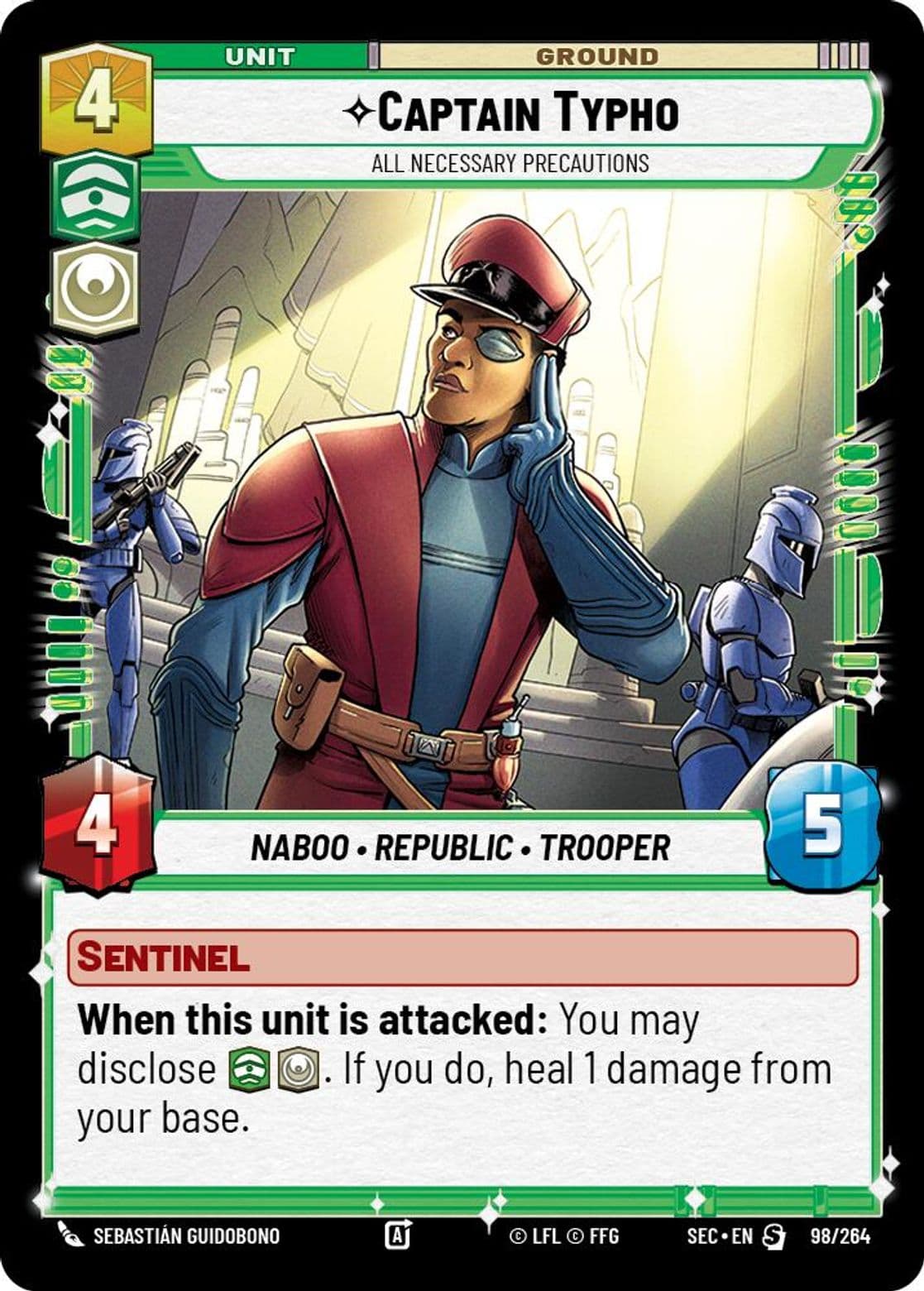 Captain Typho, All Necessary Precautions, Standard